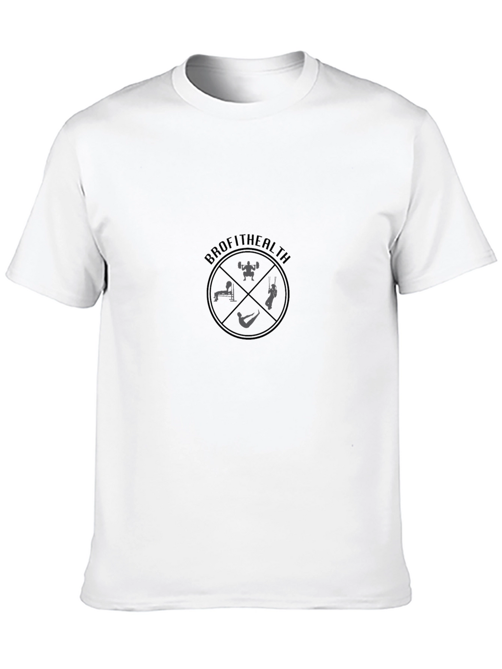 Brofithealth Black Fitness T-Shirt