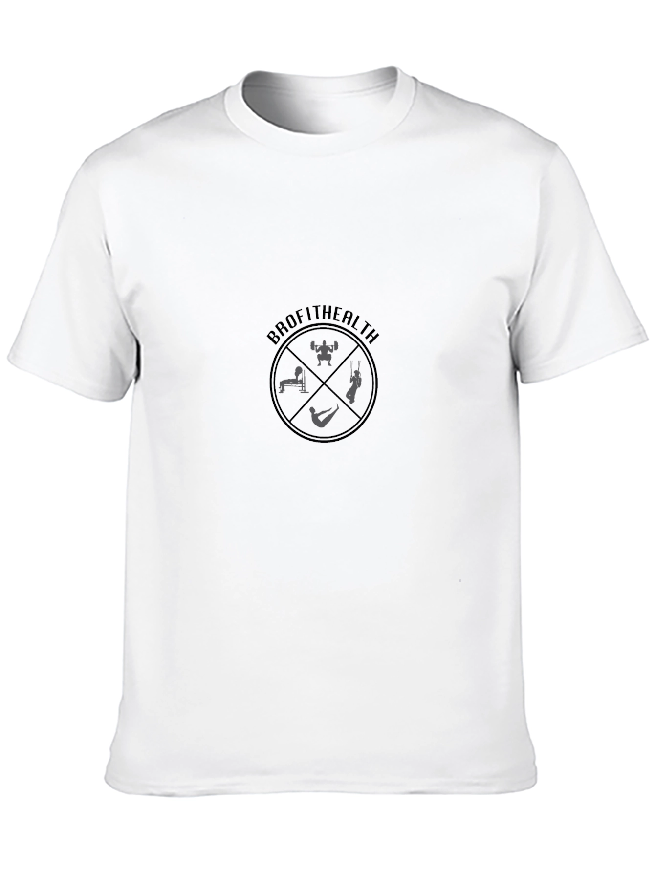 Brofithealth Black Fitness T-Shirt