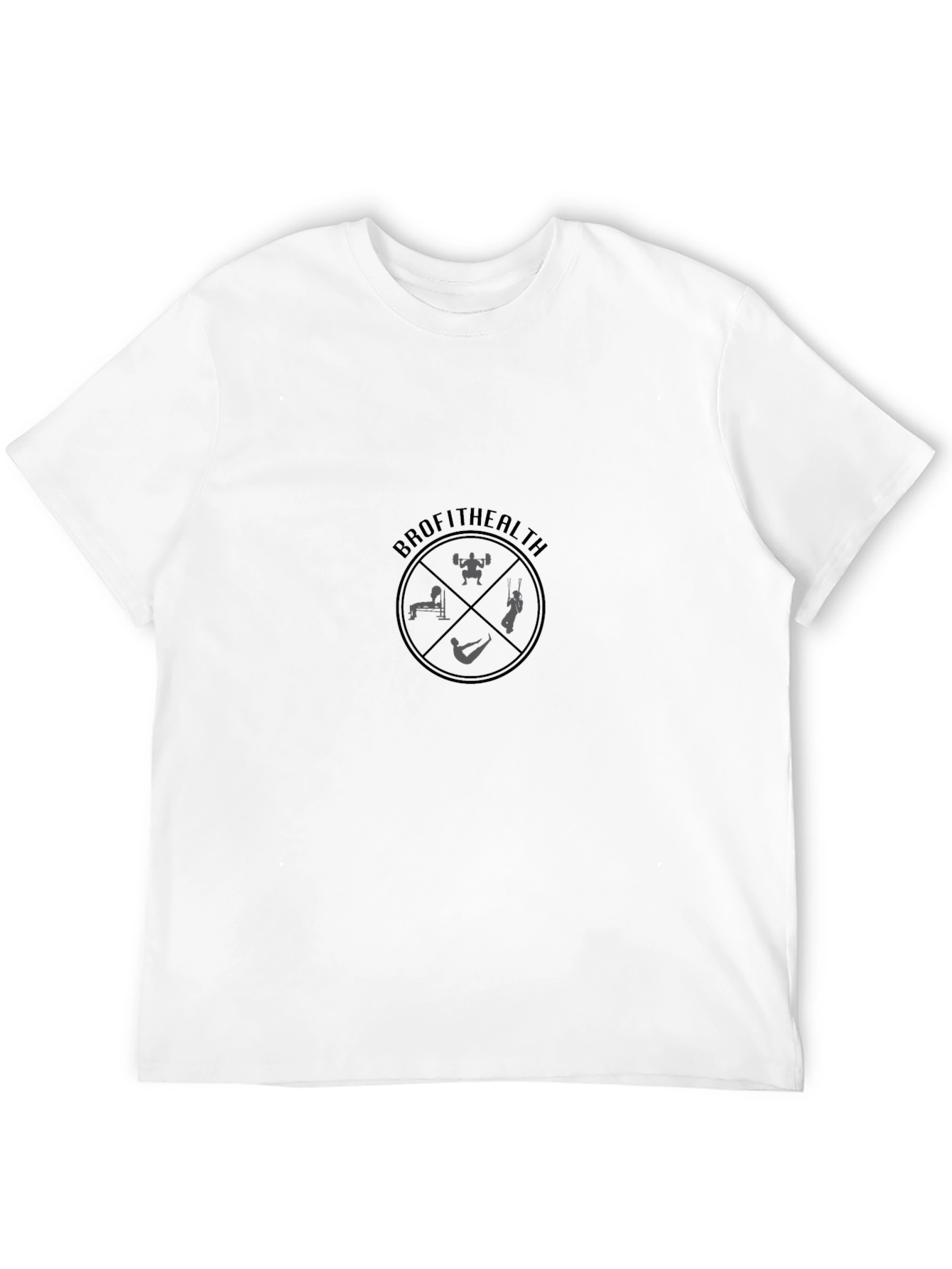 Brofithealth Black Fitness T-Shirt