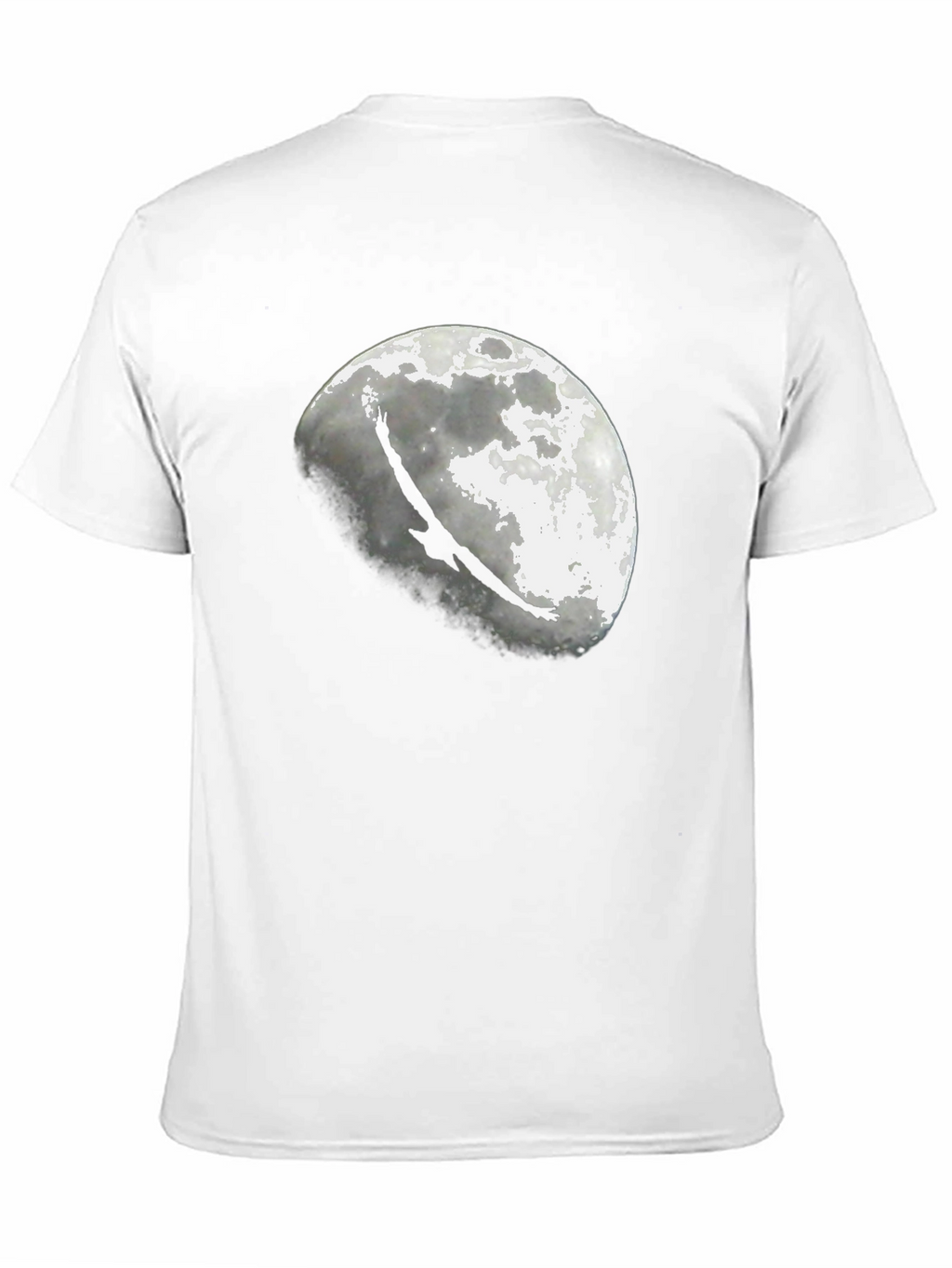 Eagle Moon Graphic T-Shirt - Black