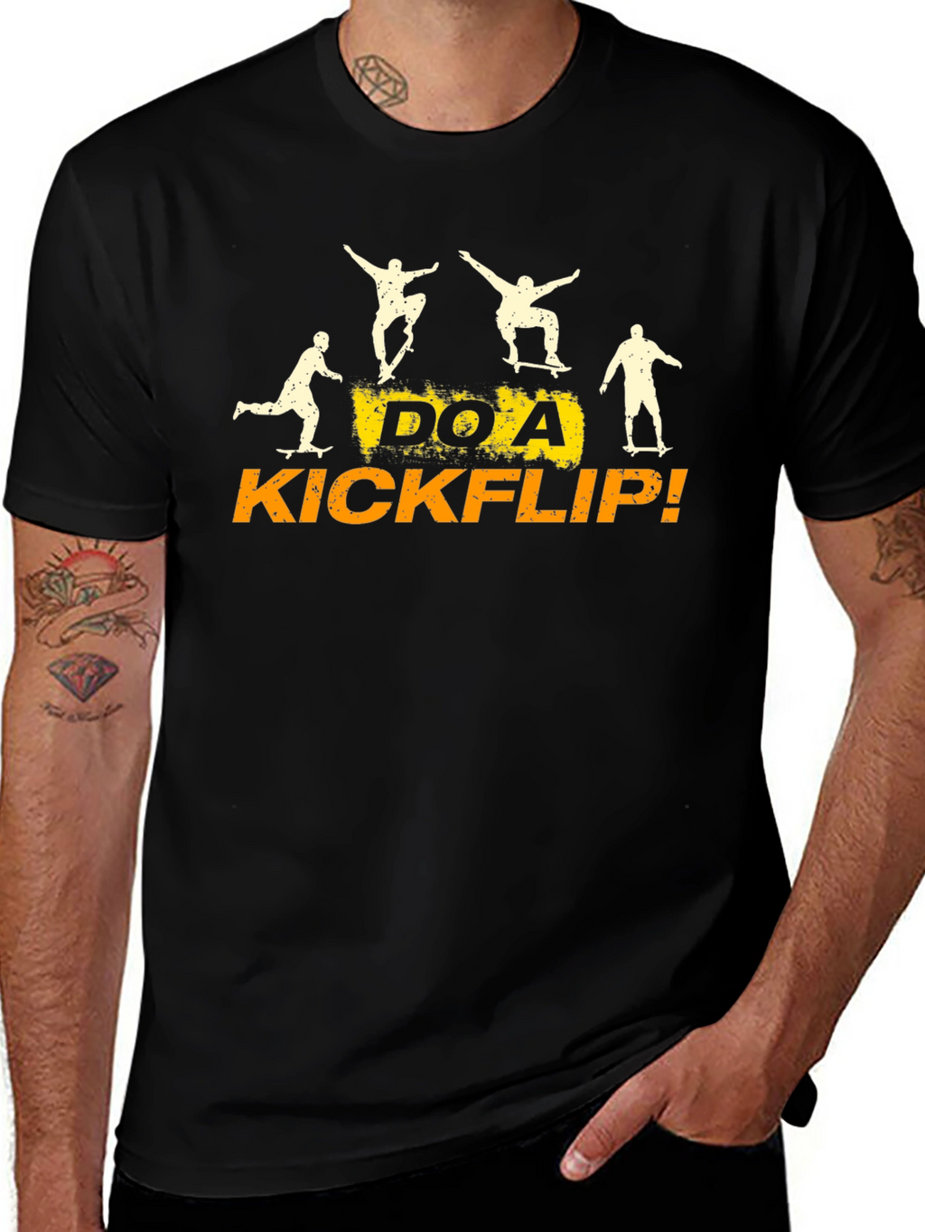 Do a Kickflip Graphic T-Shirt