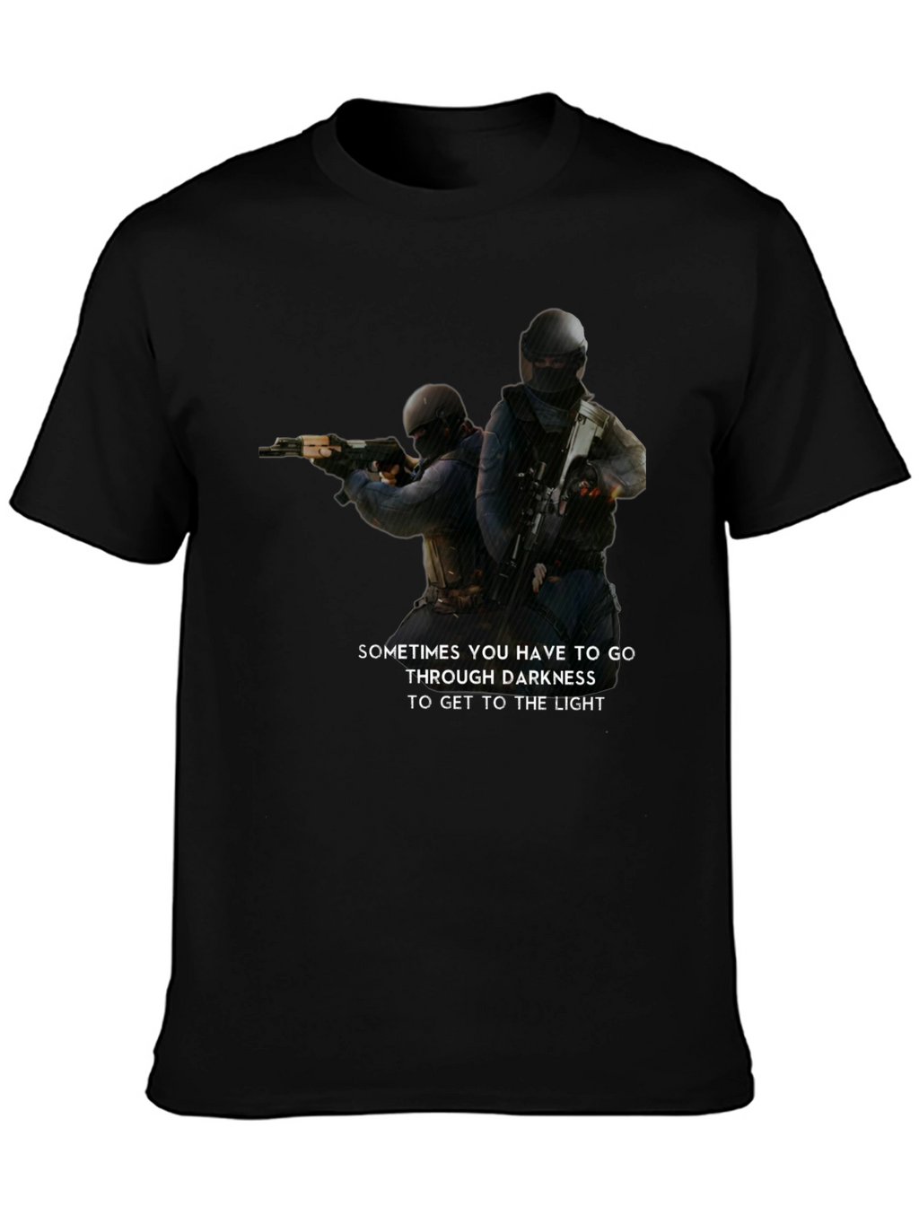 Tactical T-Shirt: Darkness to Light