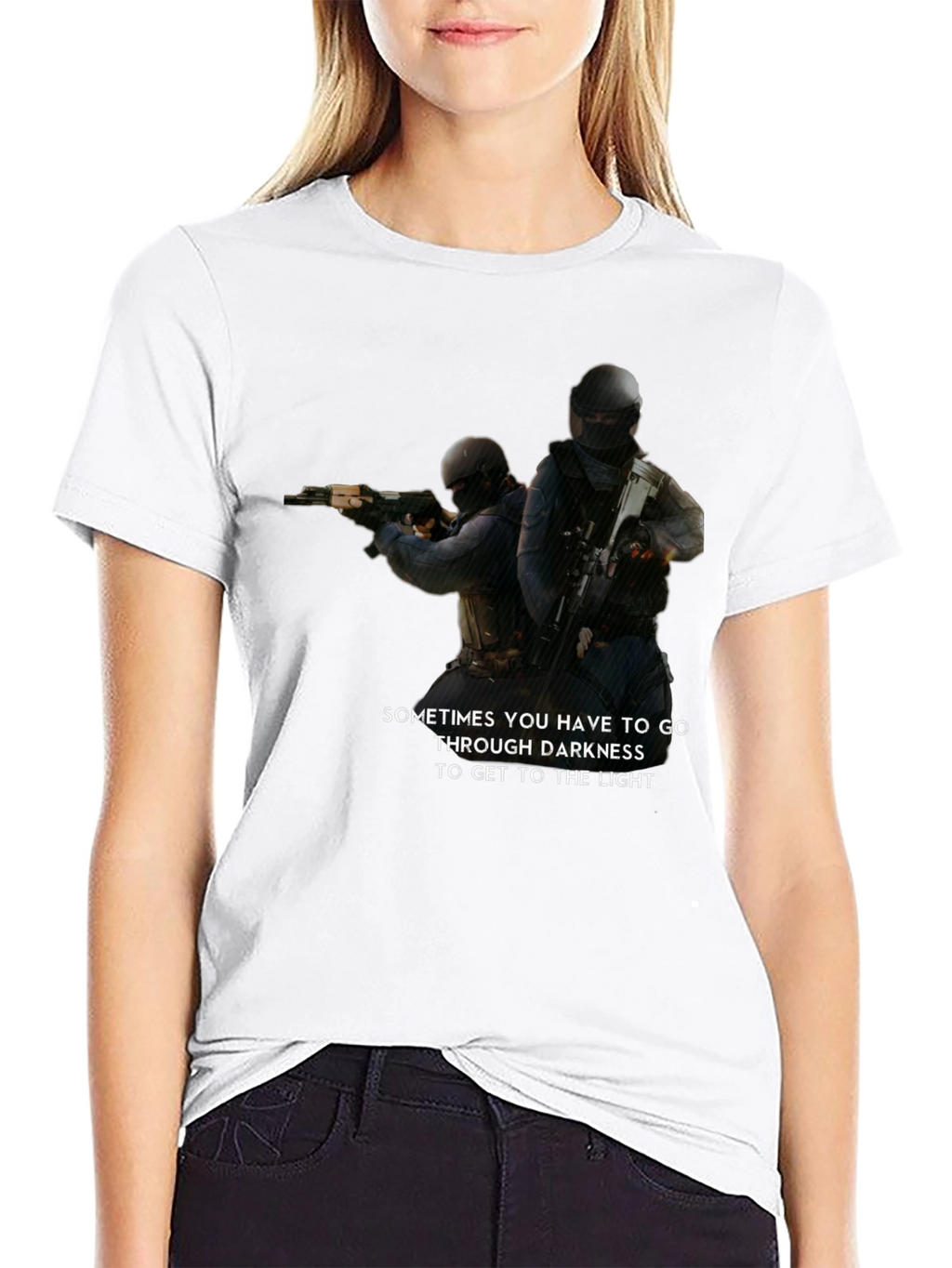 Tactical T-Shirt: Darkness to Light