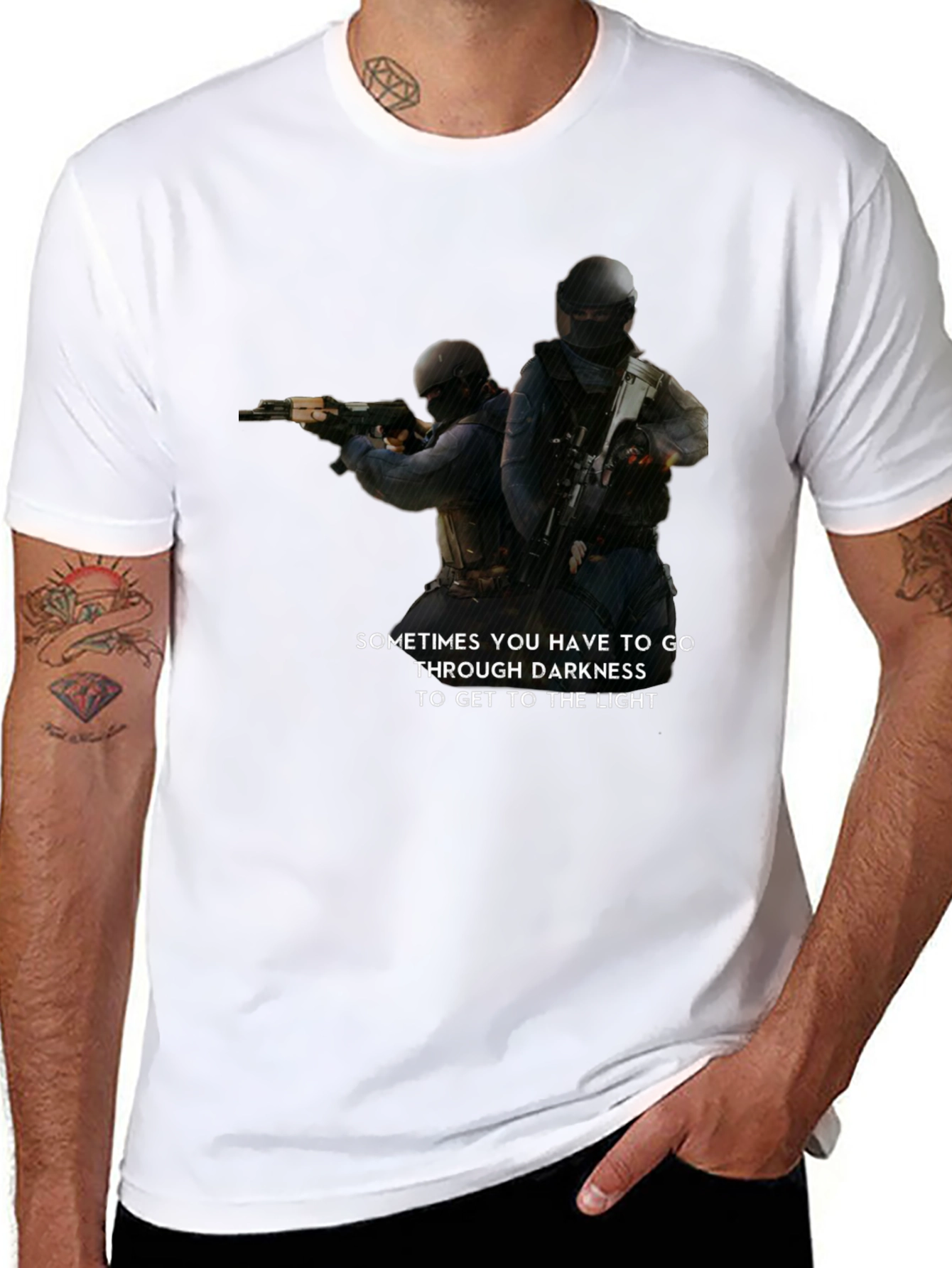 Tactical T-Shirt: Darkness to Light