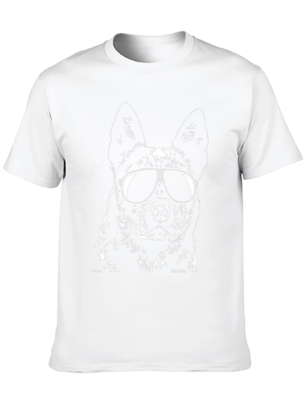 Cool Dog Graphic Tee - Black