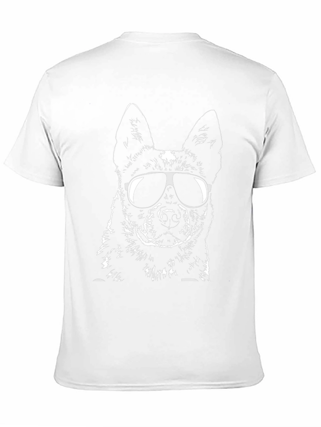 Cool Dog Graphic Tee - Black