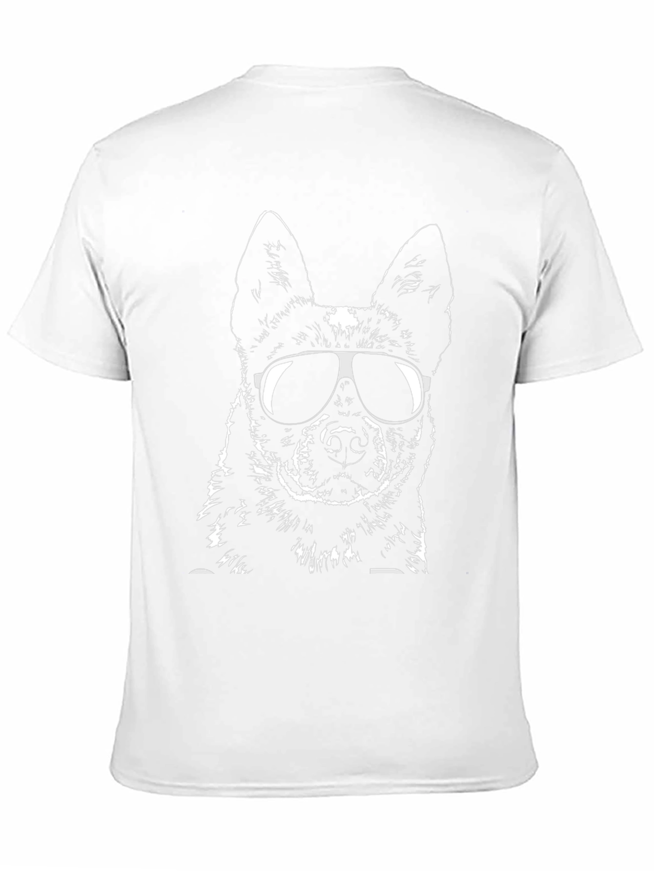 Cool Dog Graphic Tee - Black