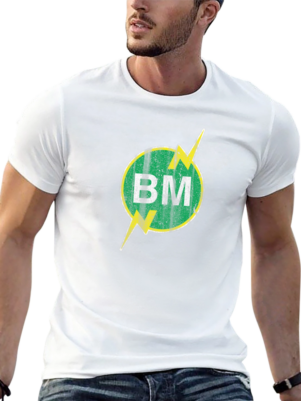 BM Bolt Tee - Retro Black T-Shirt