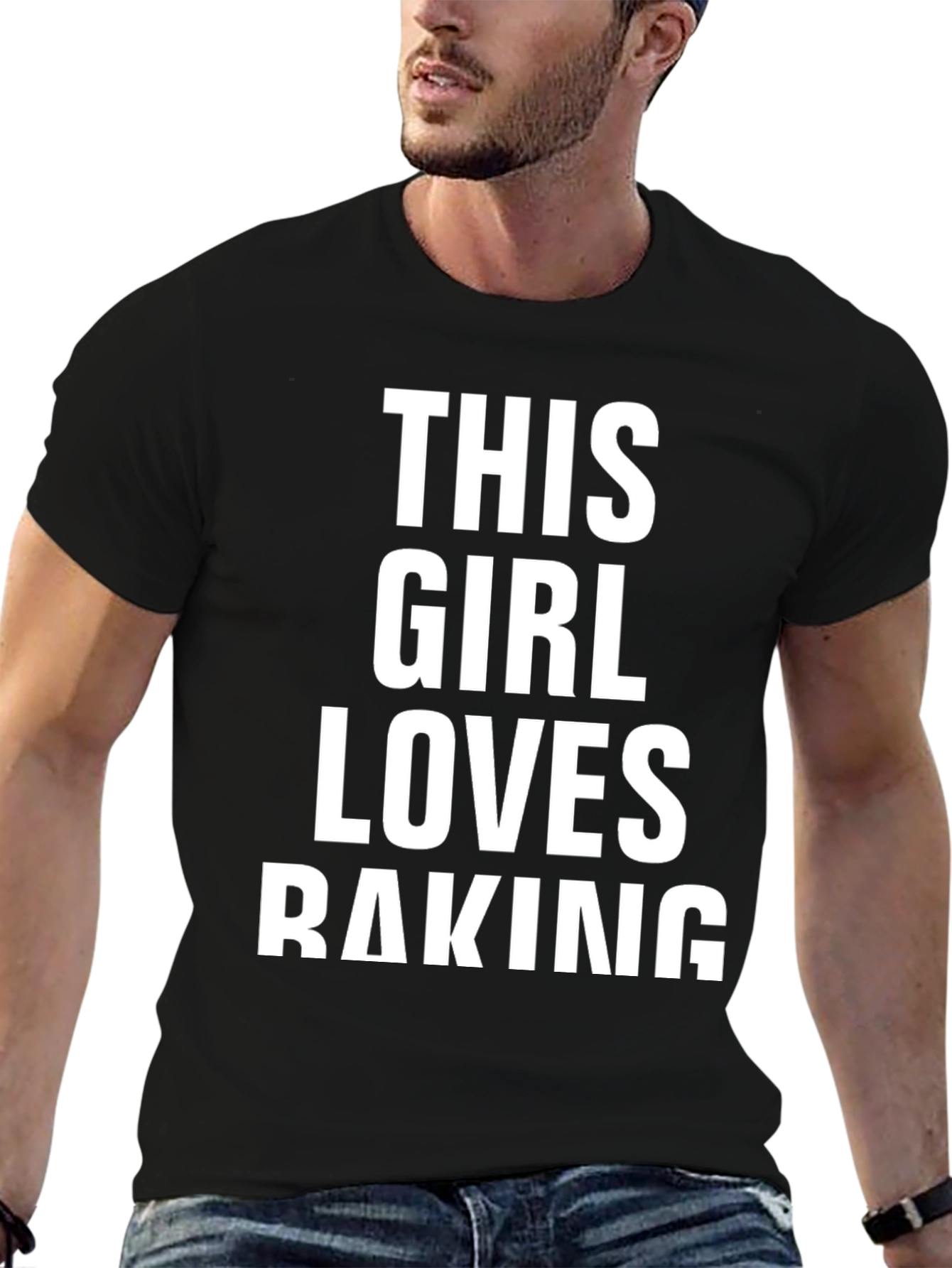 This Girl Loves Baking - Graphic Tee