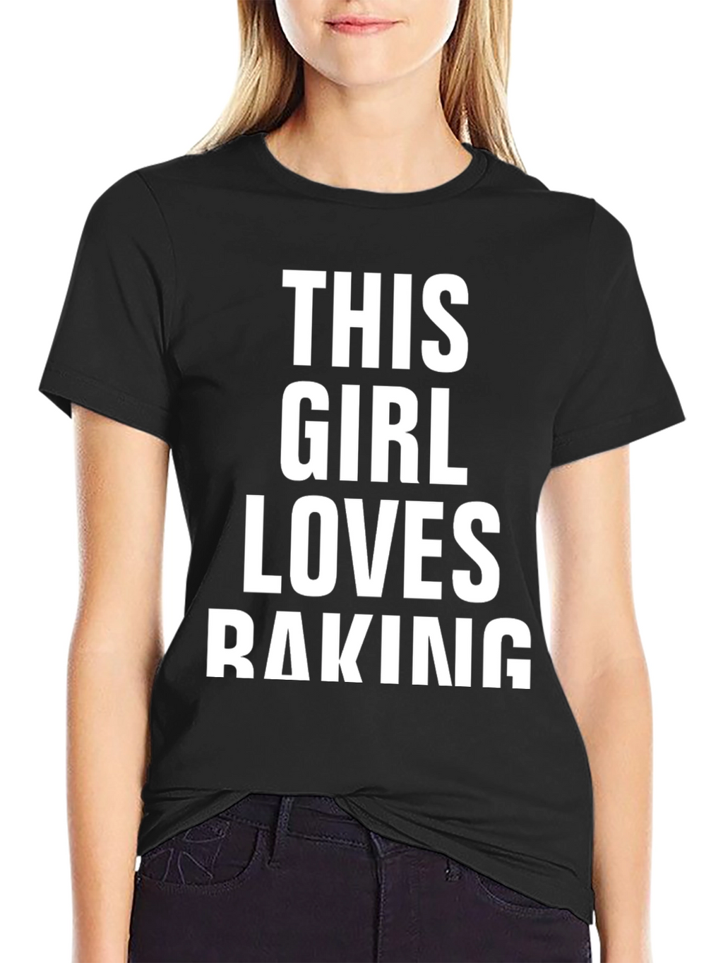This Girl Loves Baking - Graphic Tee