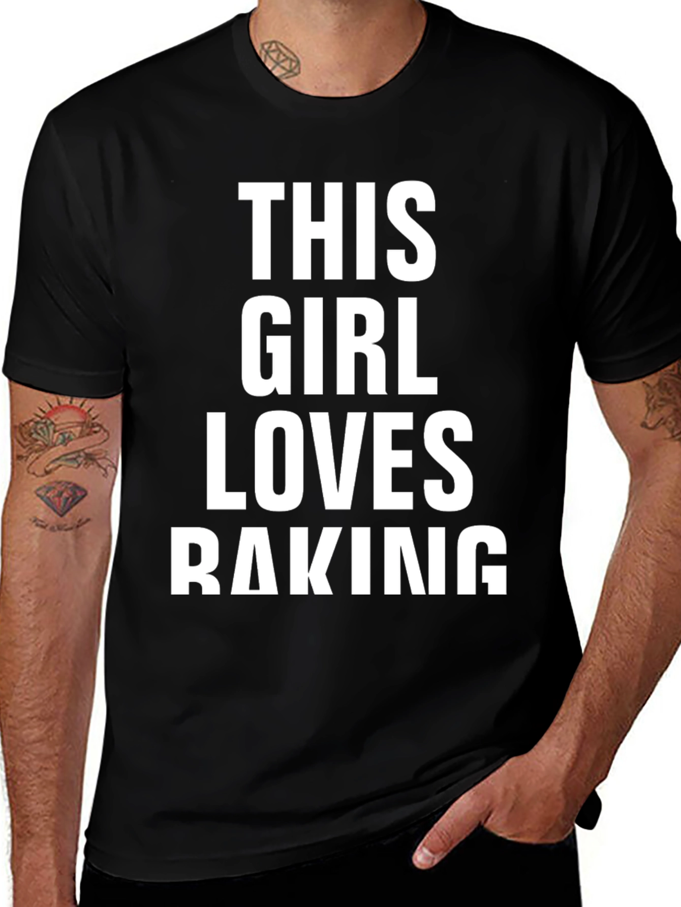 This Girl Loves Baking - Graphic Tee
