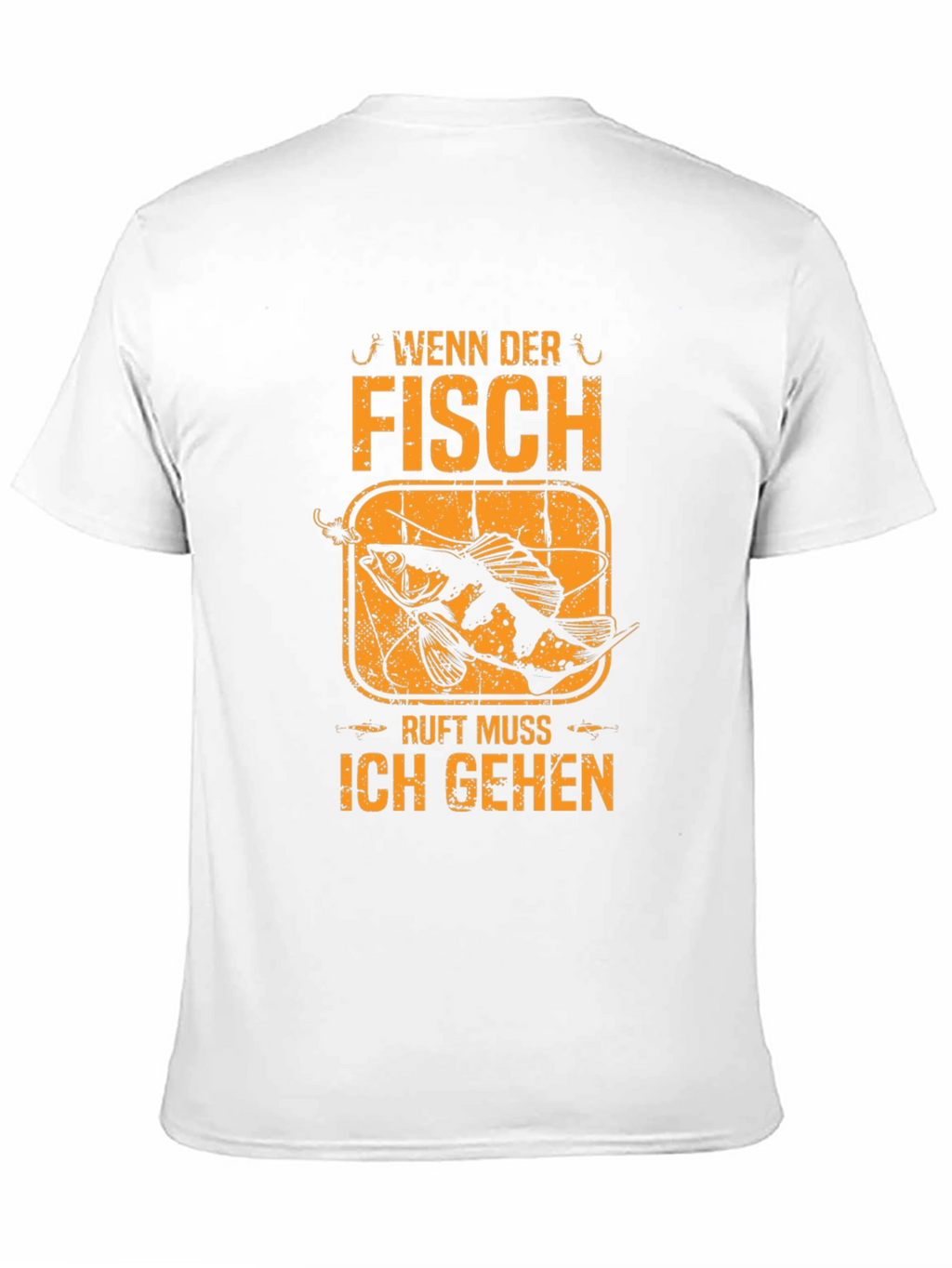 Fishing T-Shirt: Wenn Der Fisch Ruft Muss Ich Gehen