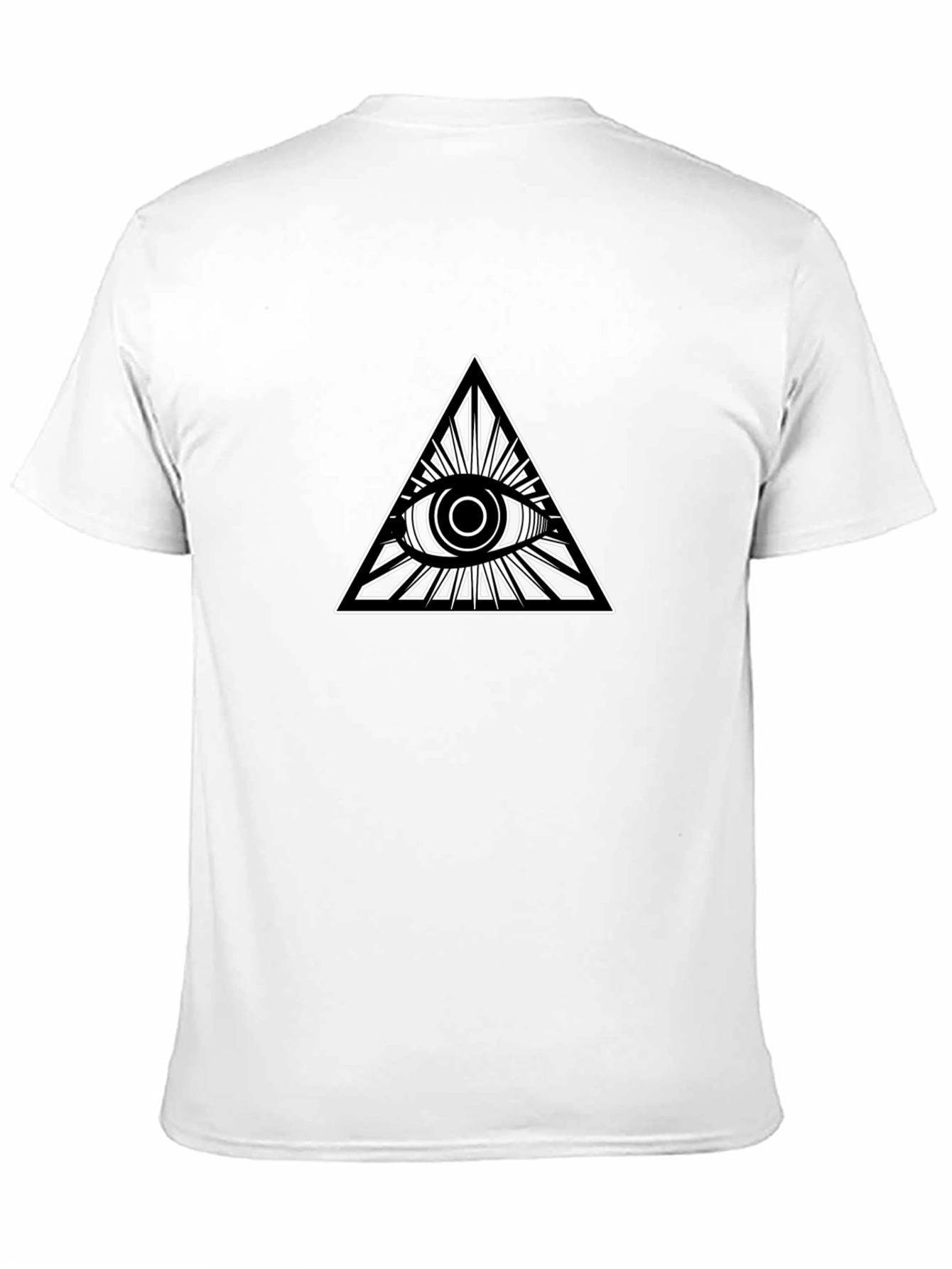 Illuminati Eye Graphic Black T-Shirt