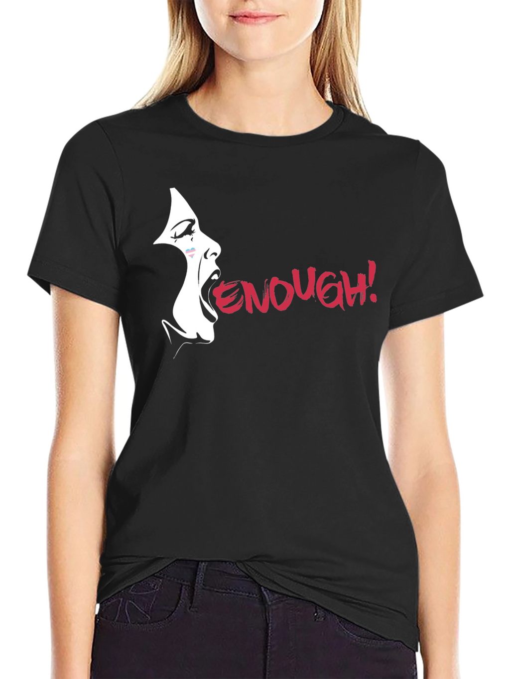 Enough! Graphic Tee - Bold Statement Shirt