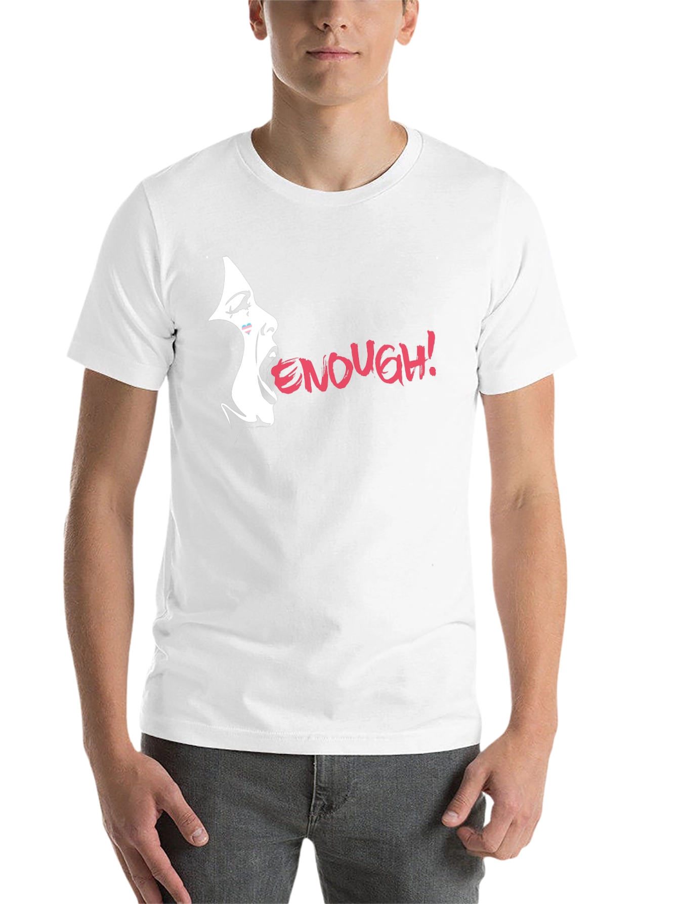 Enough! Graphic Tee - Bold Statement Shirt