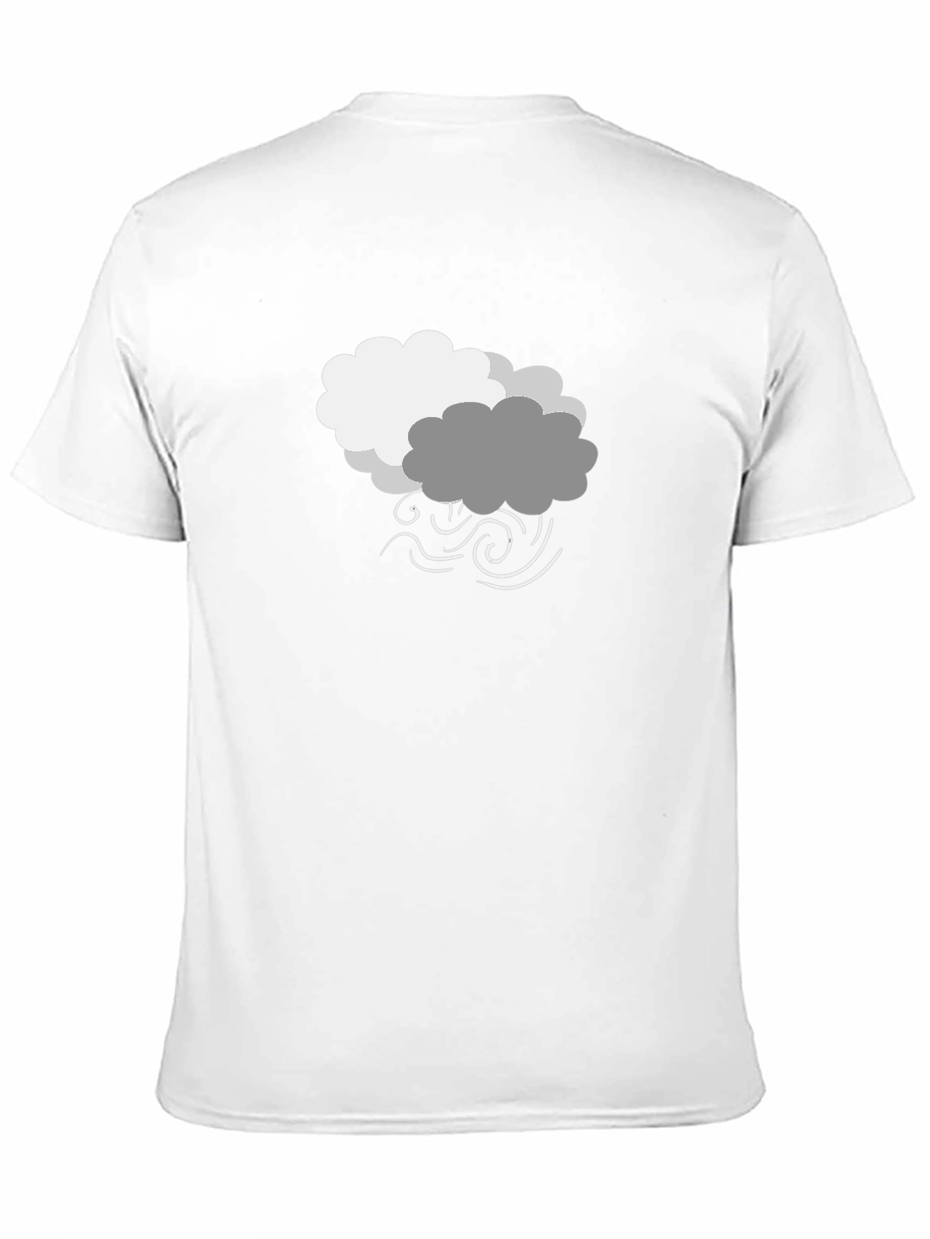 Stormy Weather Graphic Tee - Black Cotton