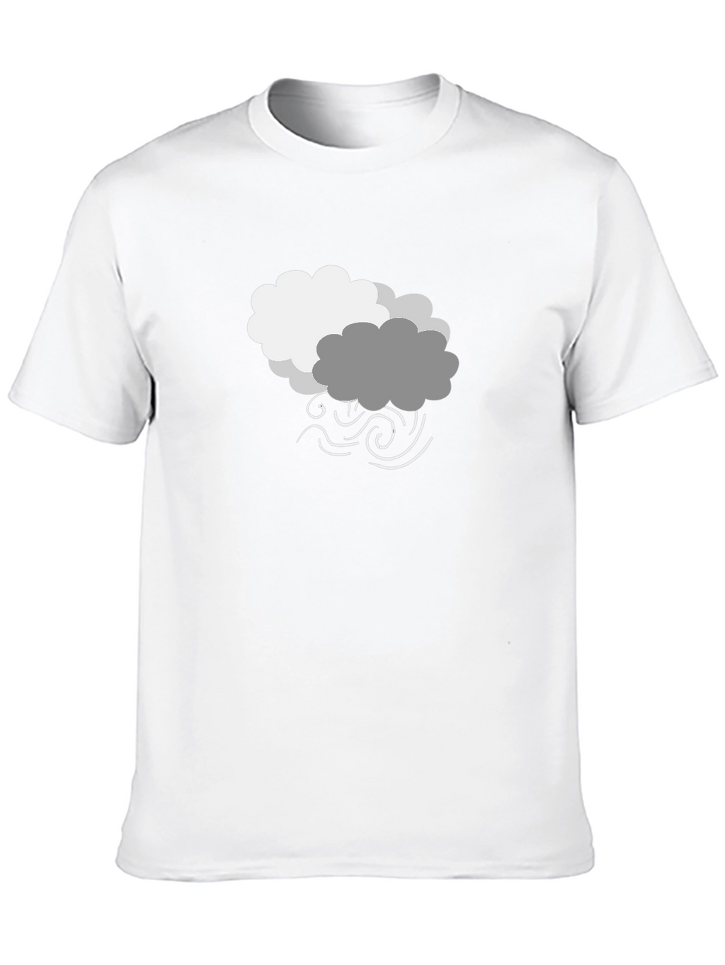 Stormy Weather Graphic Tee - Black Cotton