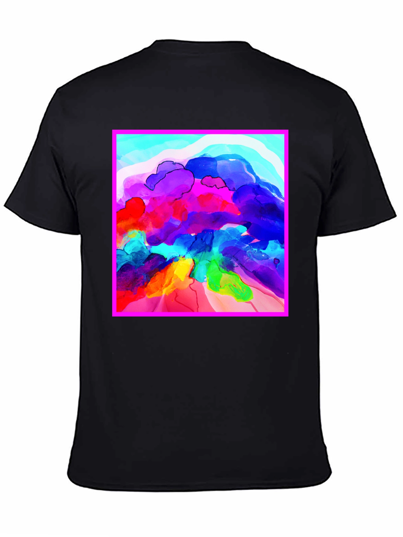 Abstract Art Tee - Colorful Graphic Print