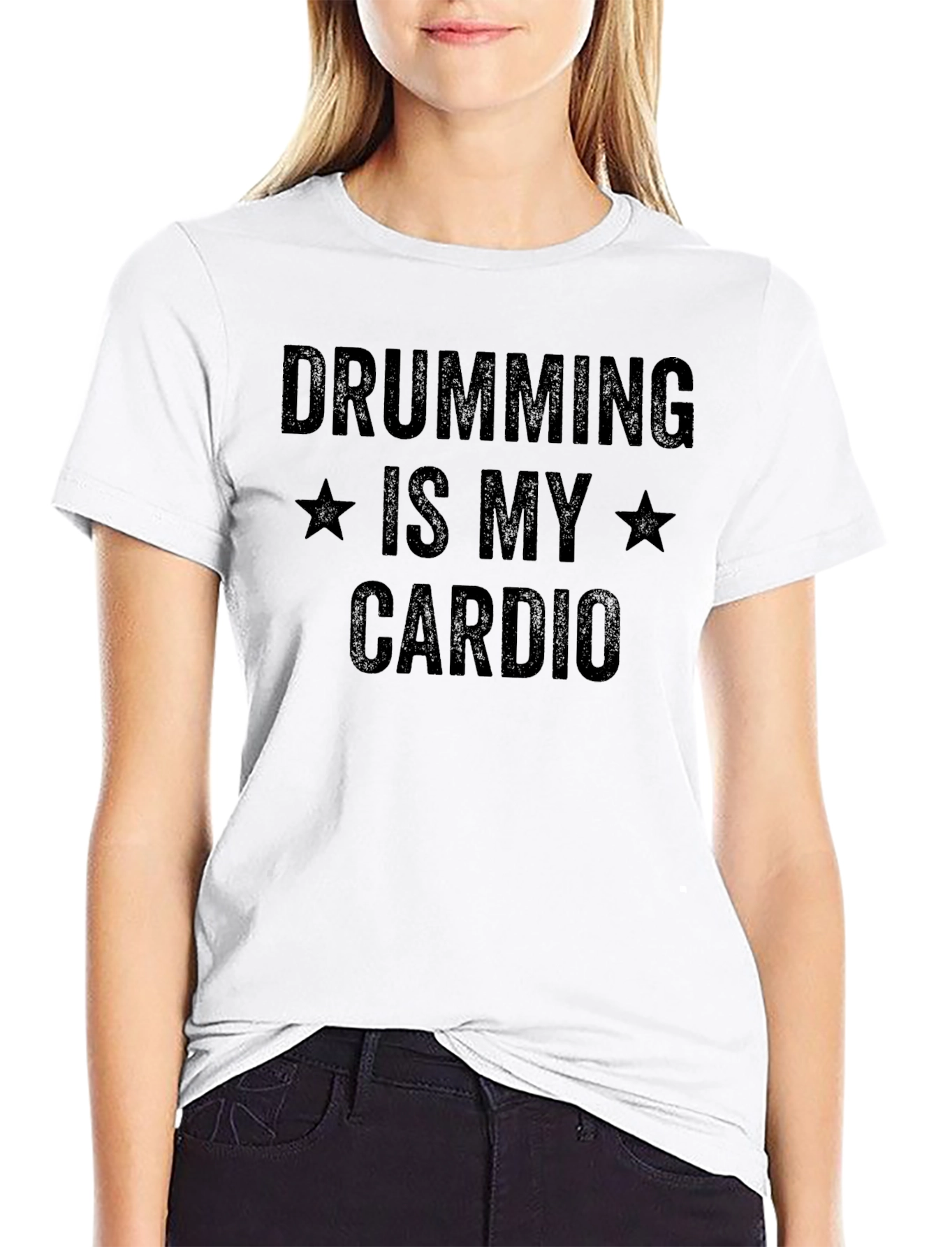 Drumming Is My Cardio Graphic Tee