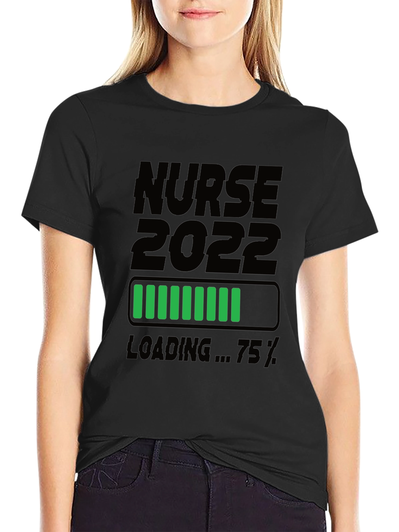 Nurse 2022 Loading T-Shirt - Graduation Gift