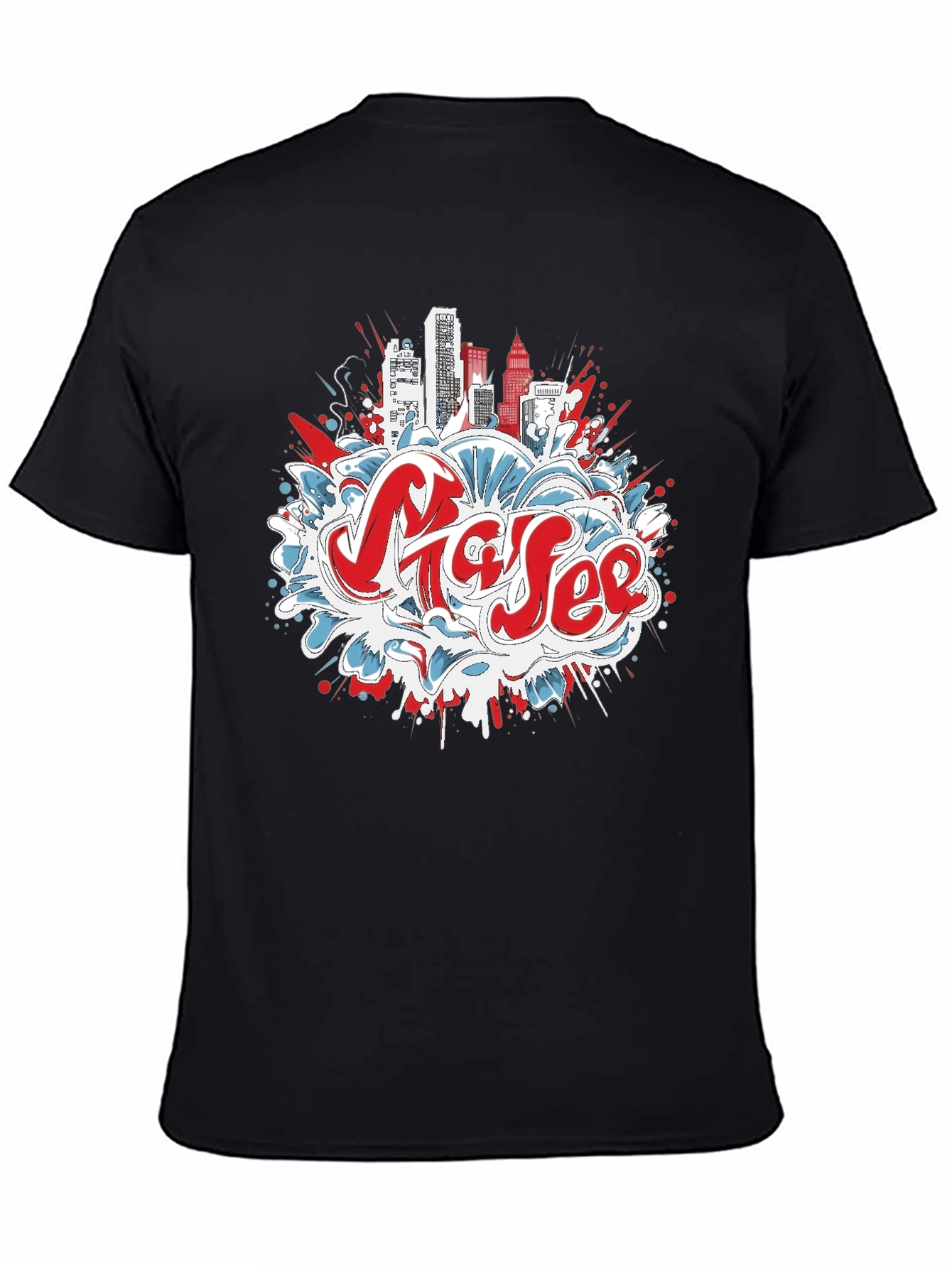 Urban Graffiti Graphic Tee