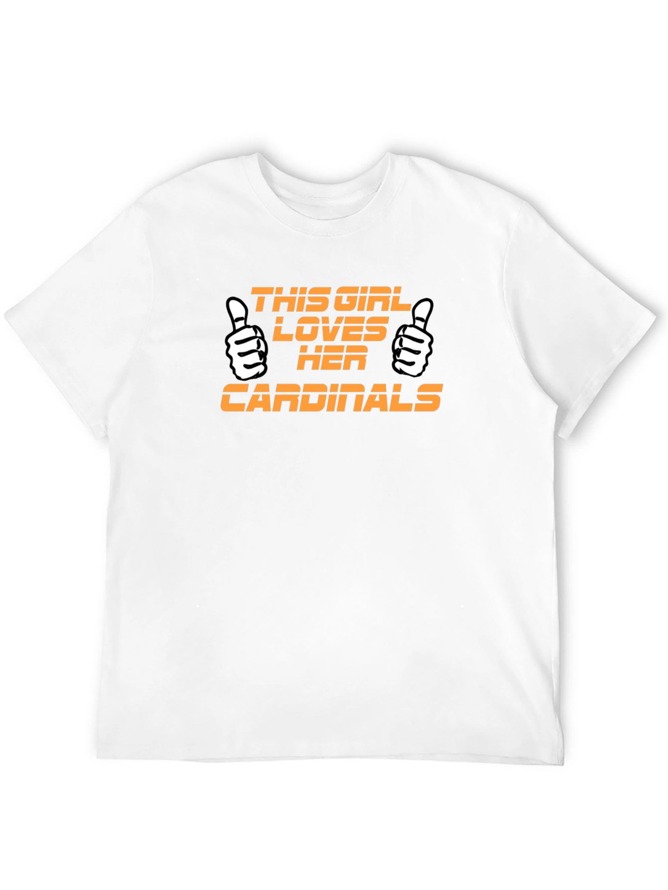 Cardinals Fan T-Shirt - This Girl Loves Her Team!