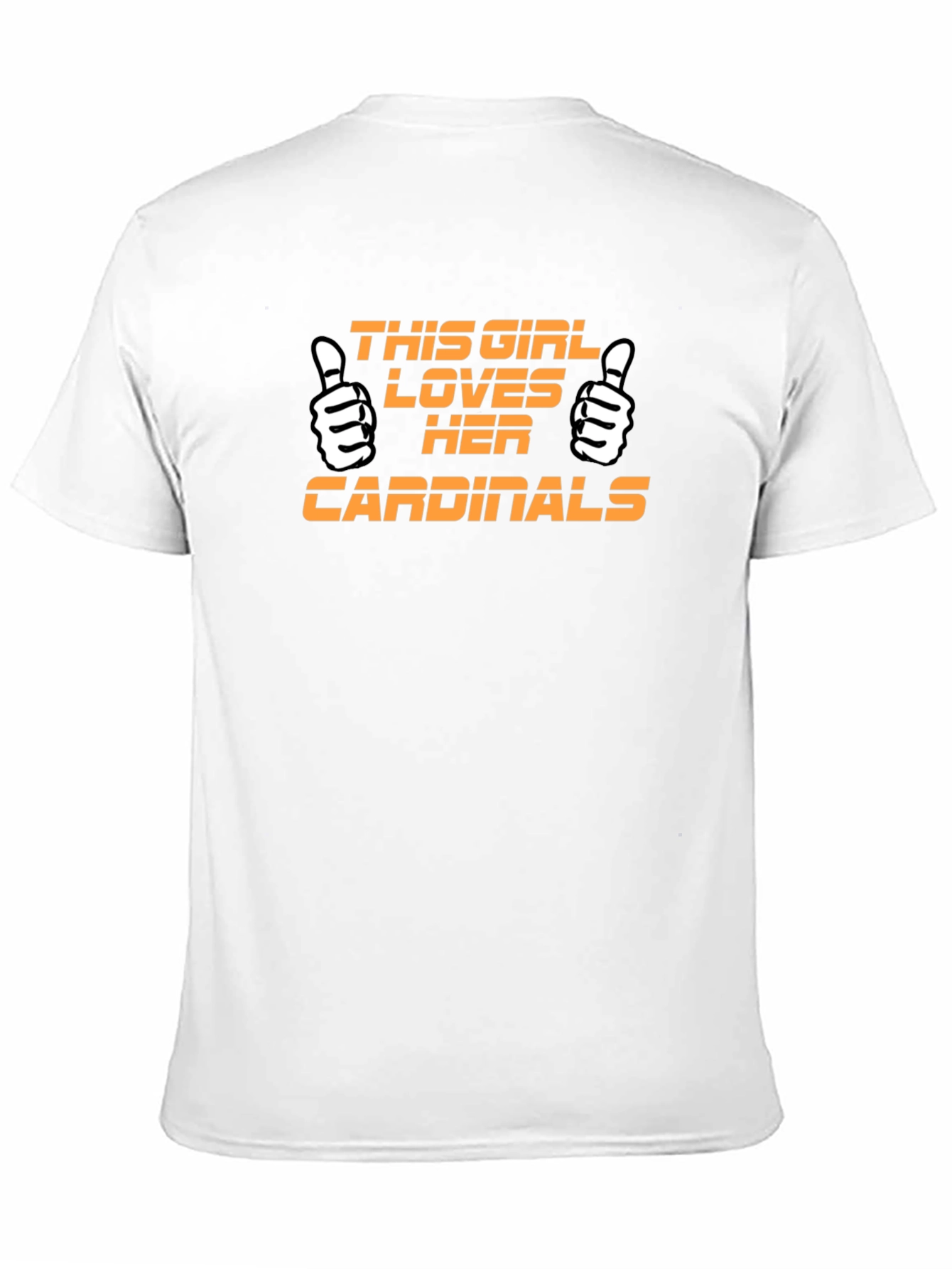 Cardinals Fan T-Shirt - This Girl Loves Her Team!