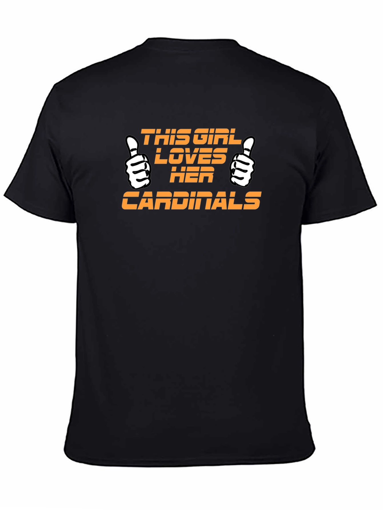 Cardinals Fan T-Shirt - This Girl Loves Her Team!