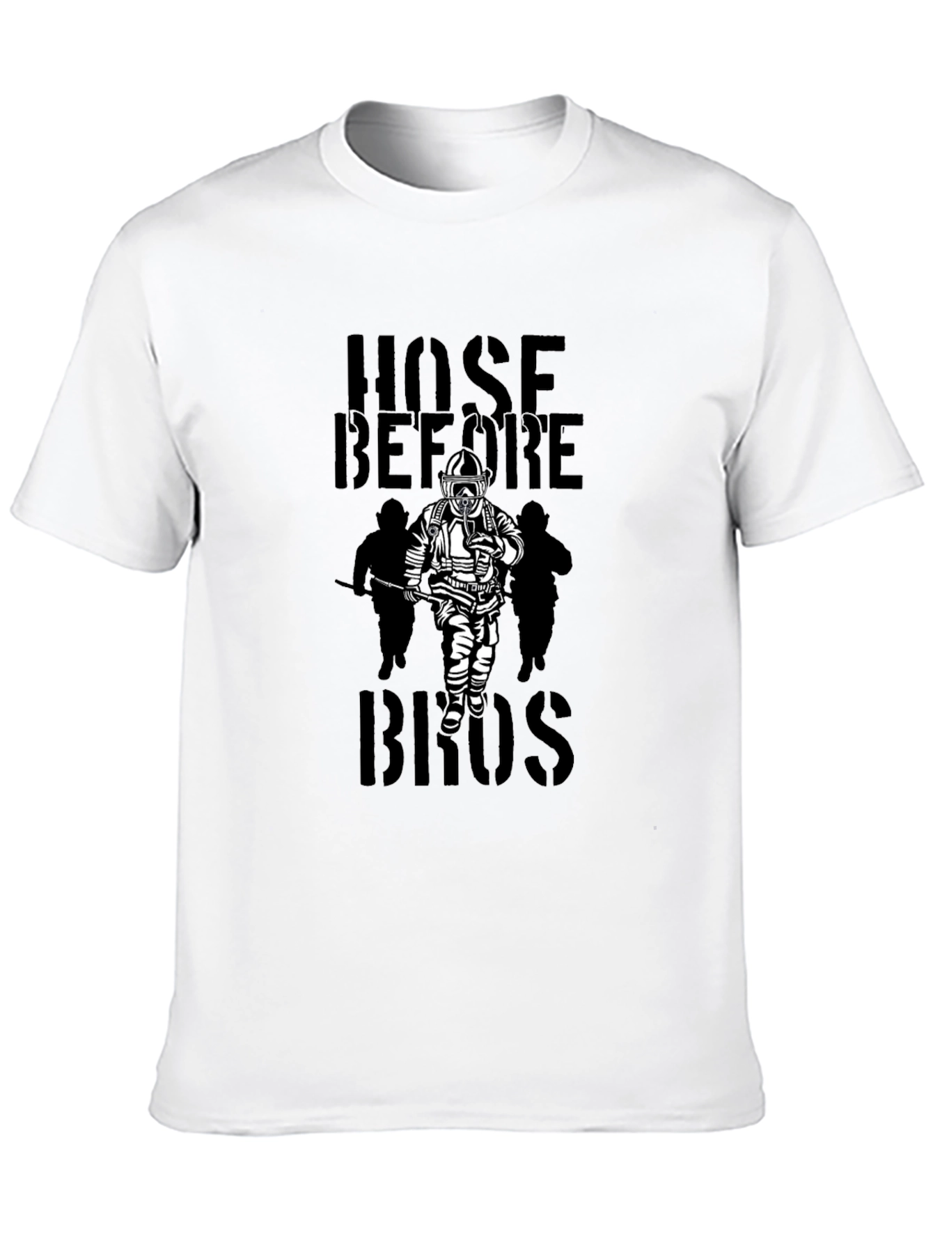 Hose Before Bros Firefighter T-Shirt