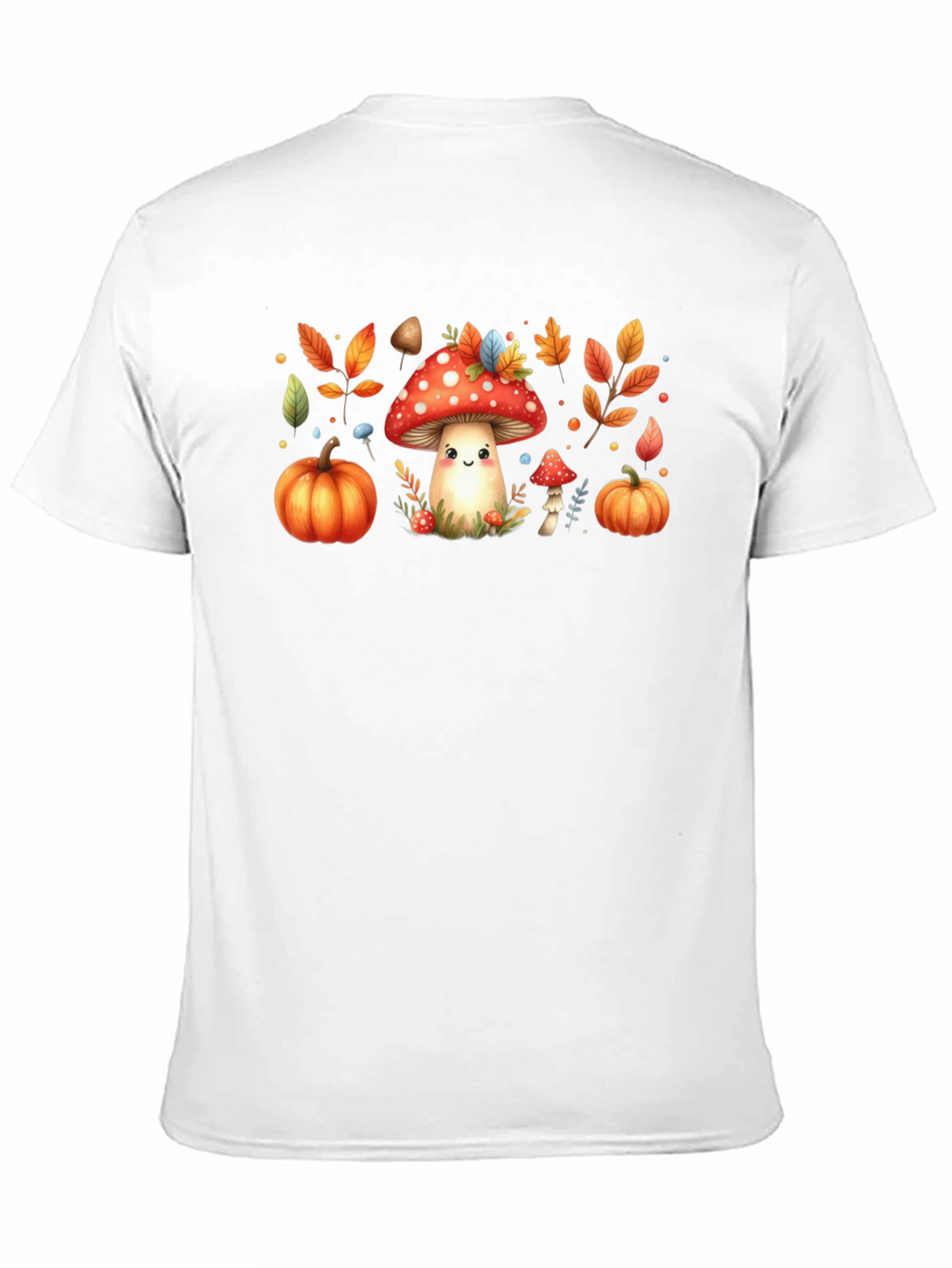 Fall Harvest Mushroom Graphic Tee