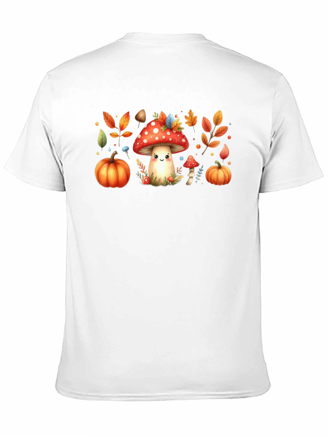Fall Harvest Mushroom Graphic Tee