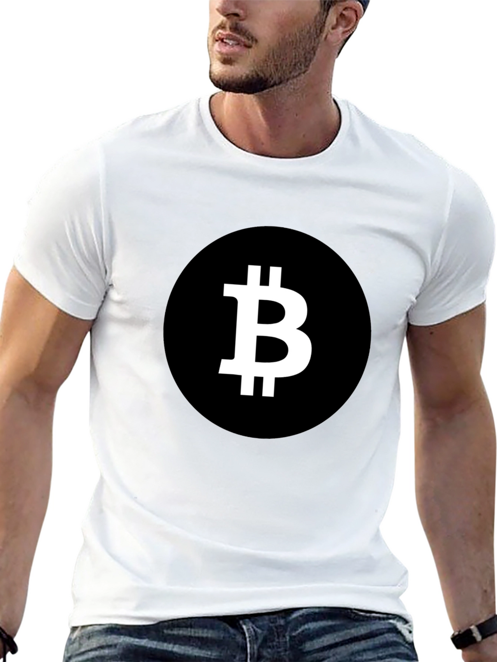 Bitcoin Logo T-Shirt - Crypto Currency Tee