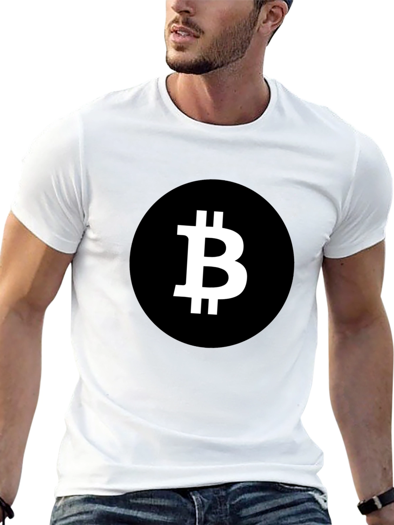 Bitcoin Logo T-Shirt - Crypto Currency Tee
