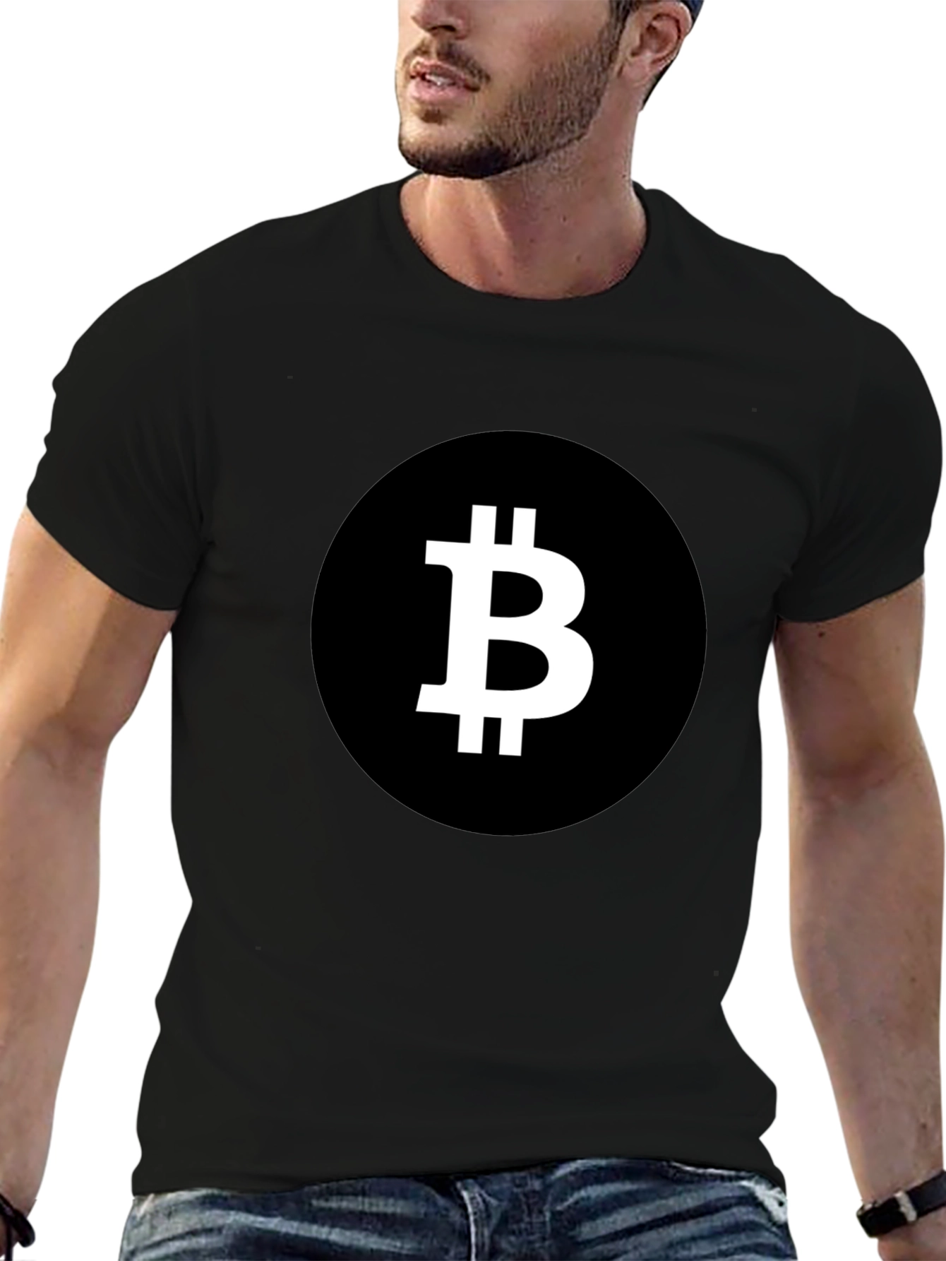 Bitcoin Logo T-Shirt - Crypto Currency Tee