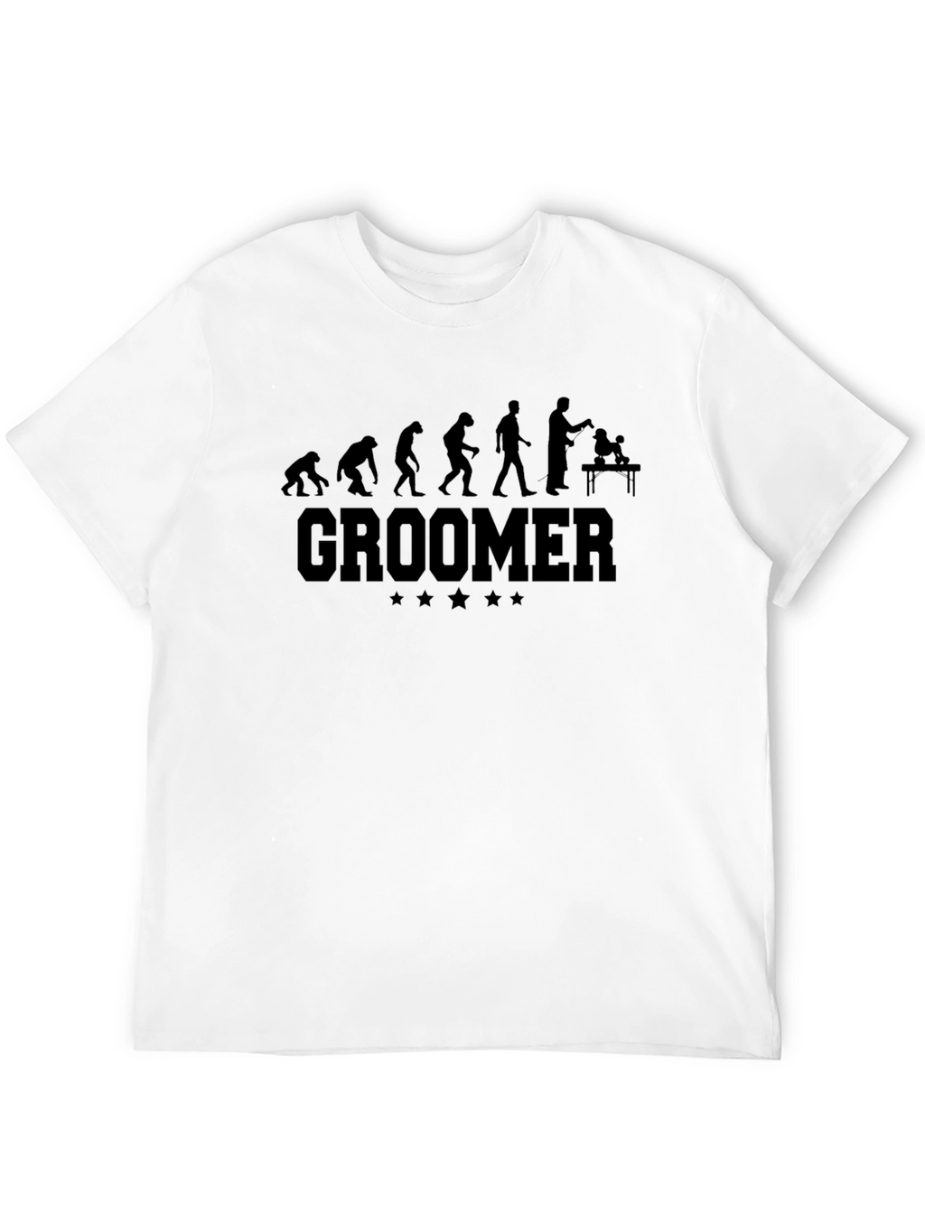 Groomer Evolution Black T-Shirt