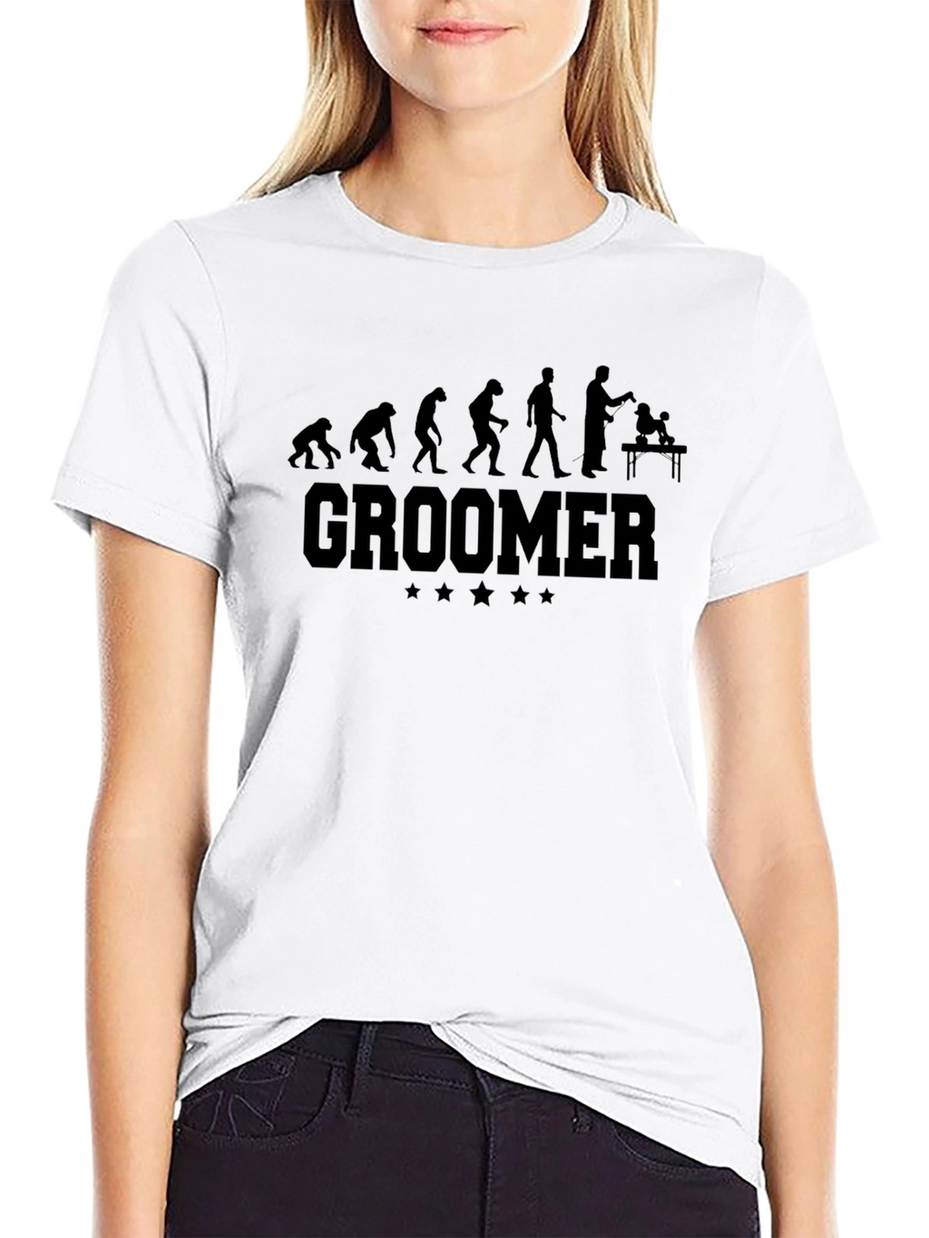 Groomer Evolution Black T-Shirt