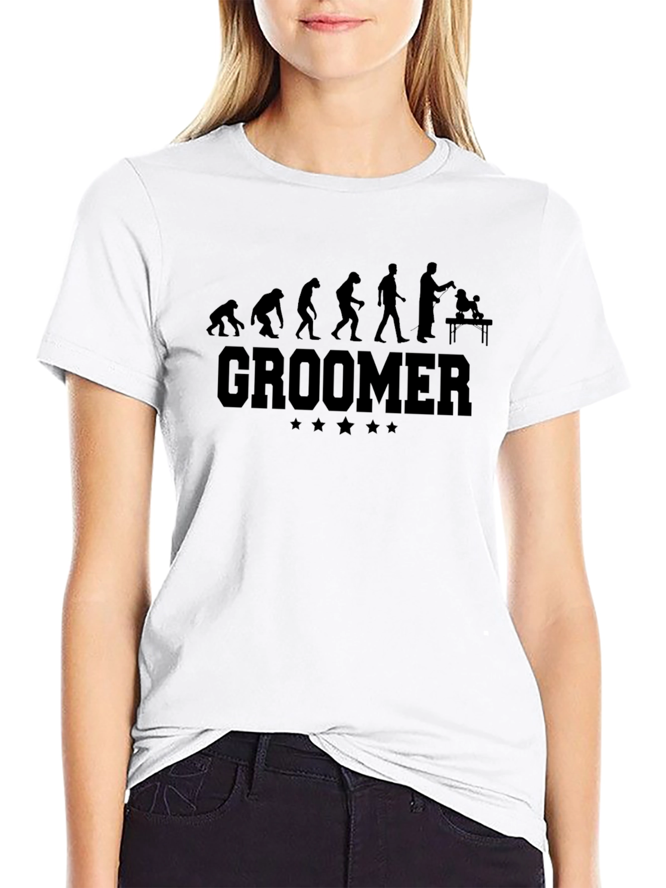 Groomer Evolution Black T-Shirt