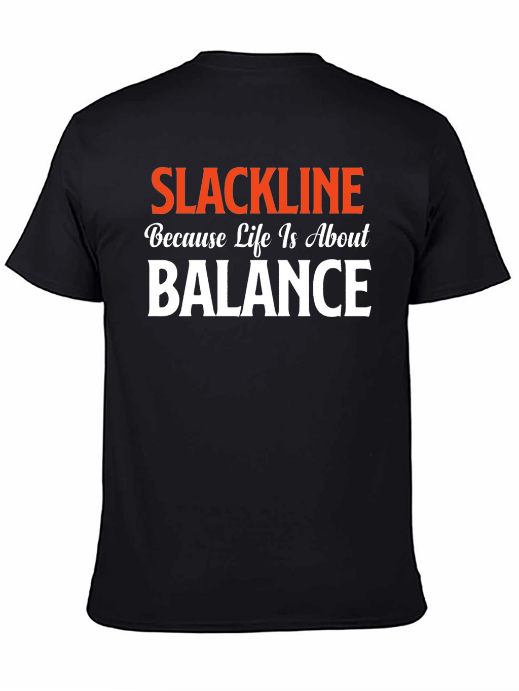 Slackline Balance T-Shirt - Life About Balance