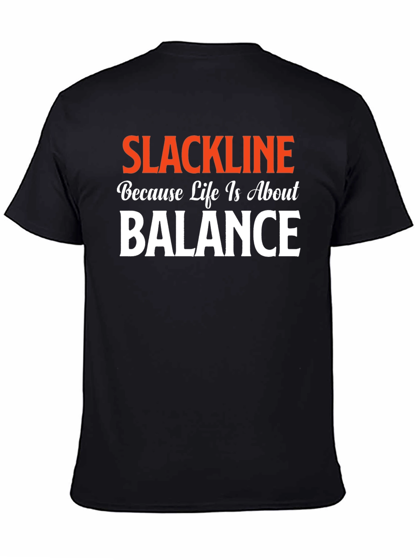 Slackline Balance T-Shirt - Life About Balance