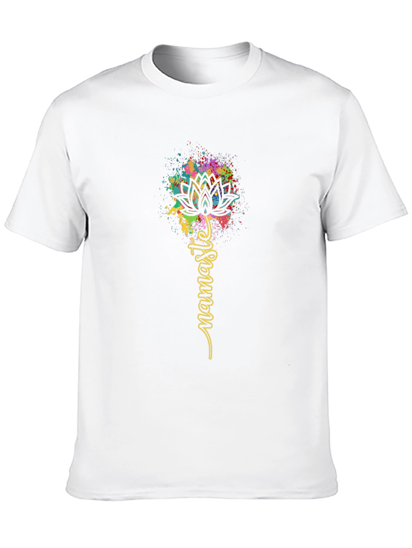 Namaste Lotus Flower T-Shirt