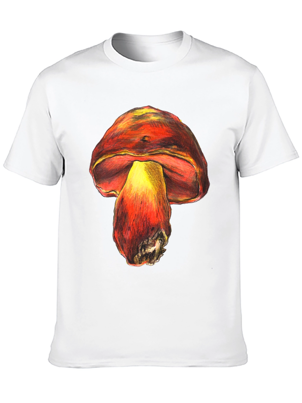 Mushroom Graphic Tee - Unique Unisex Design