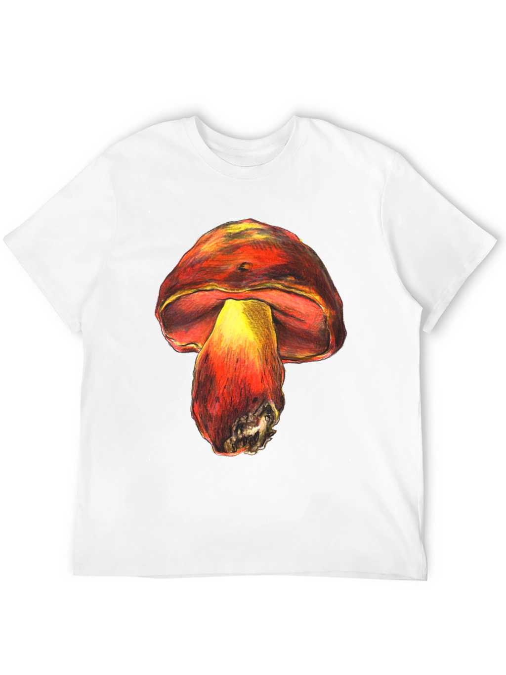 Mushroom Graphic Tee - Unique Unisex Design