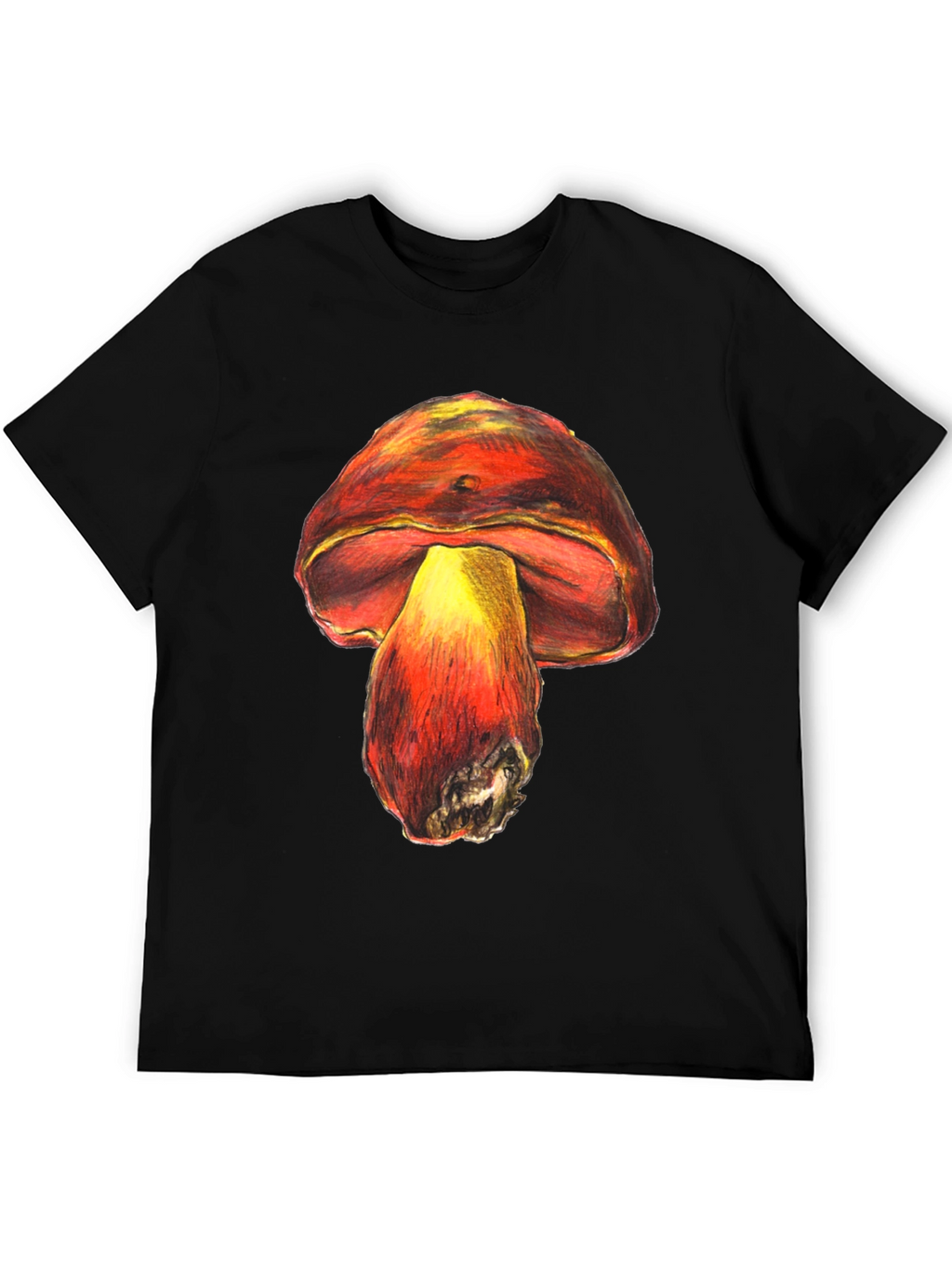 Mushroom Graphic Tee - Unique Unisex Design