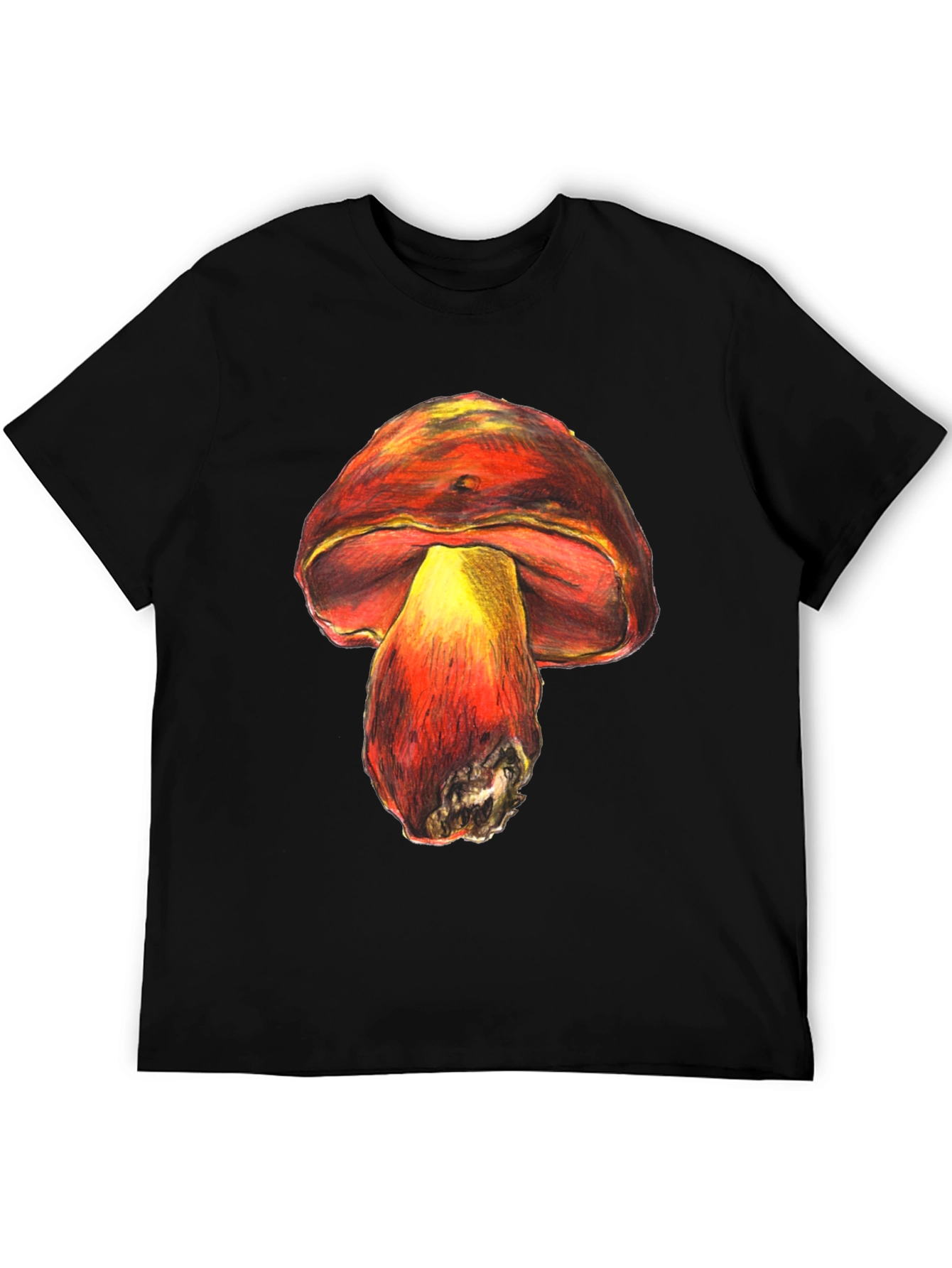 Mushroom Graphic Tee - Unique Unisex Design