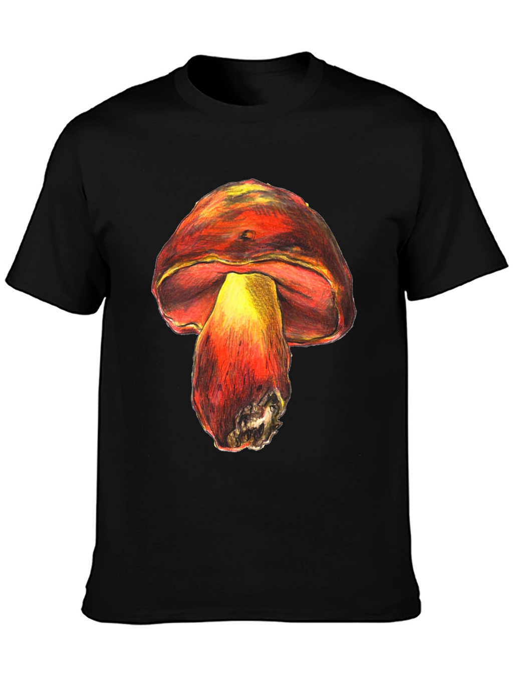 Mushroom Graphic Tee - Unique Unisex Design