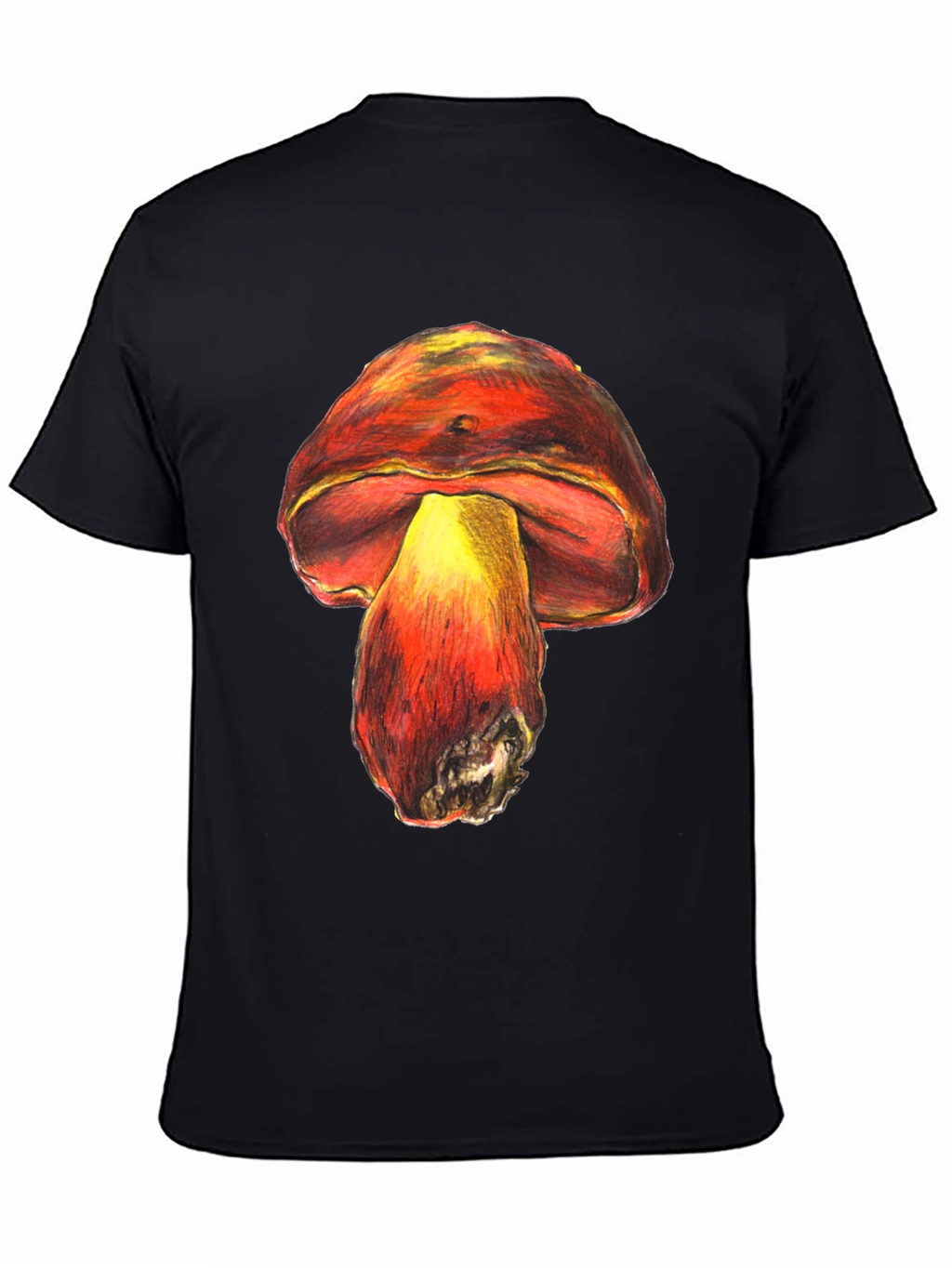 Mushroom Graphic Tee - Unique Unisex Design
