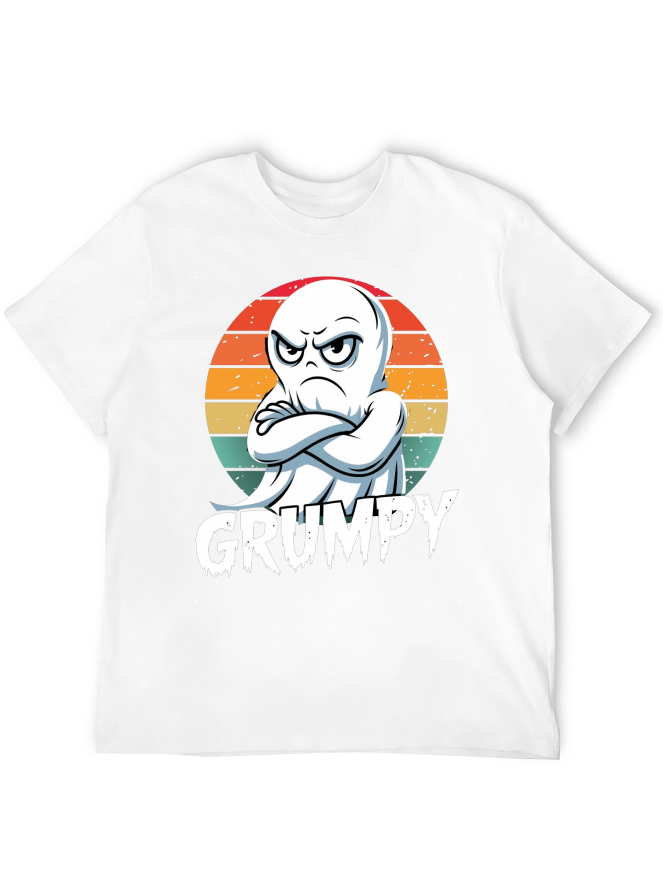 Grumpy Ghost T-Shirt - Halloween Apparel
