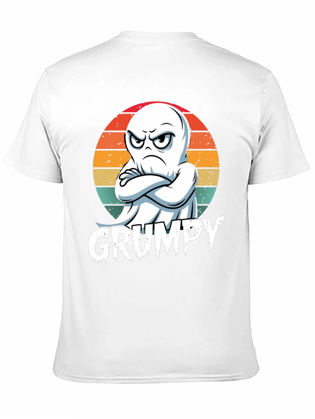 Grumpy Ghost T-Shirt - Halloween Apparel