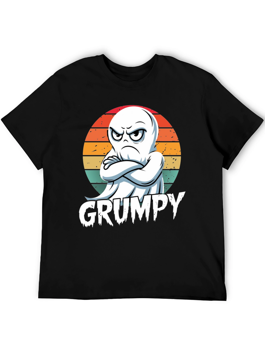 Grumpy Ghost T-Shirt - Halloween Apparel