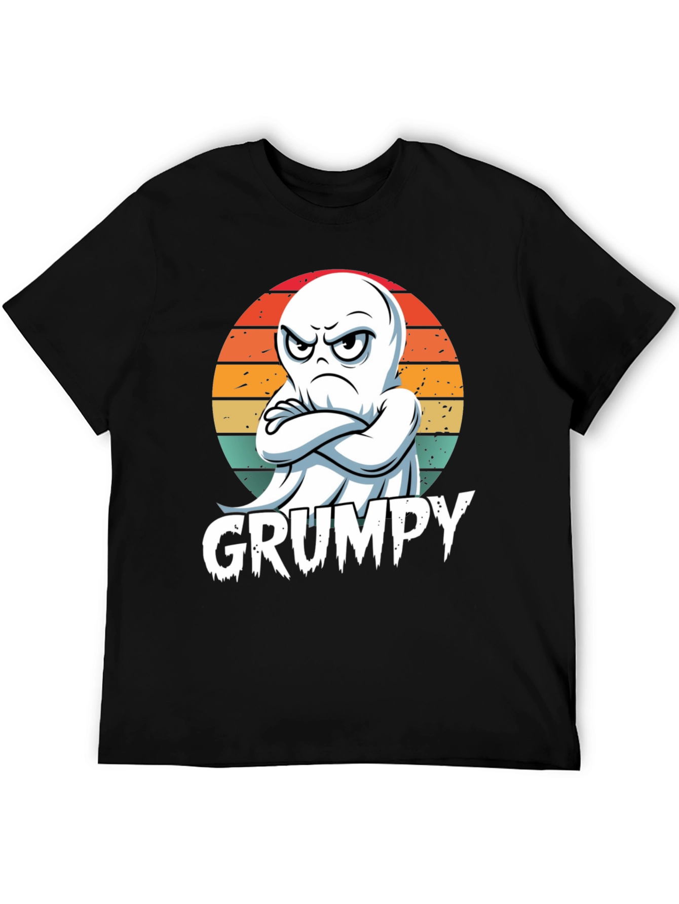 Grumpy Ghost T-Shirt - Halloween Apparel